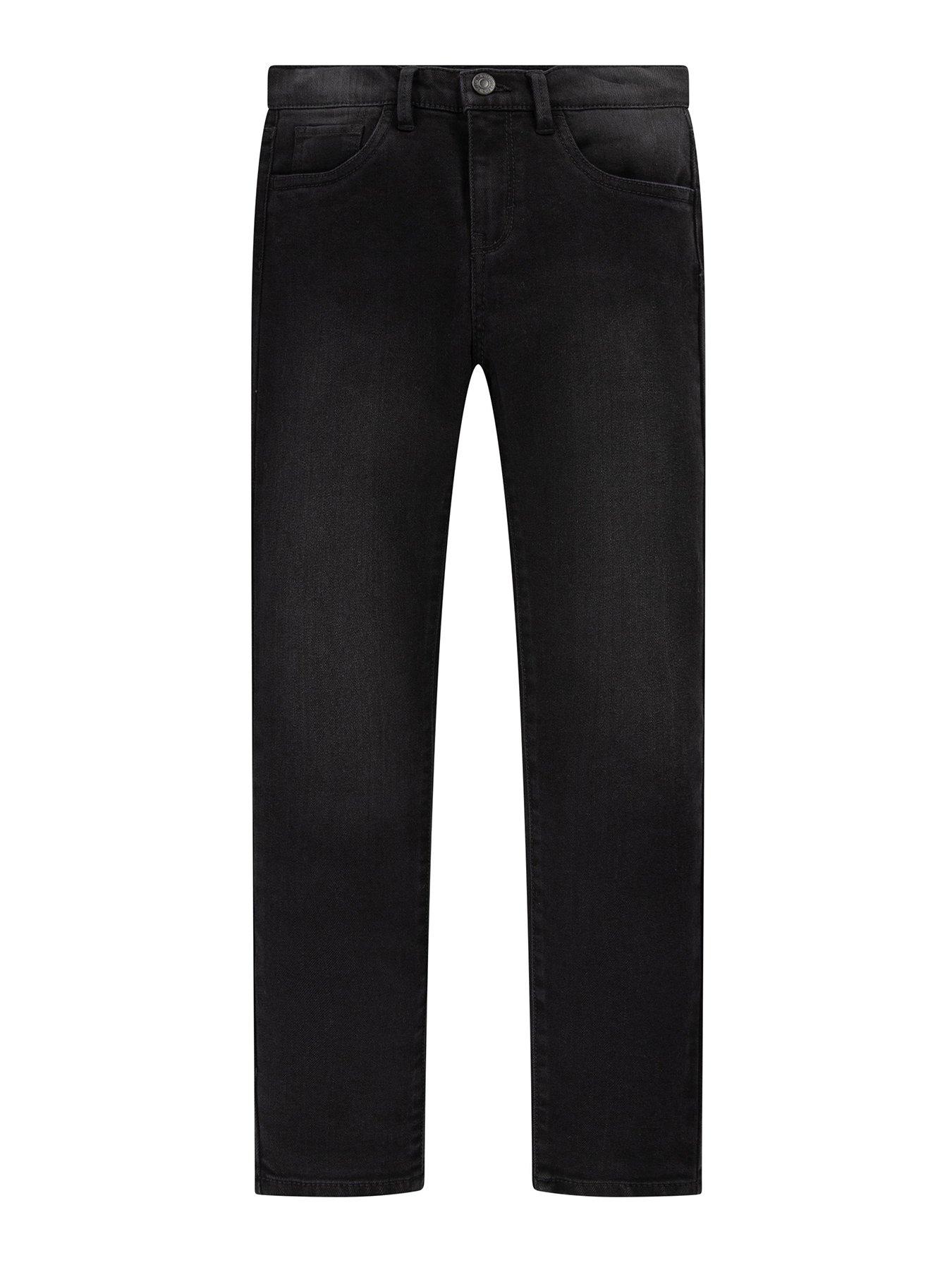 Levi's Girls 710 Super Skinny Jeans - Black