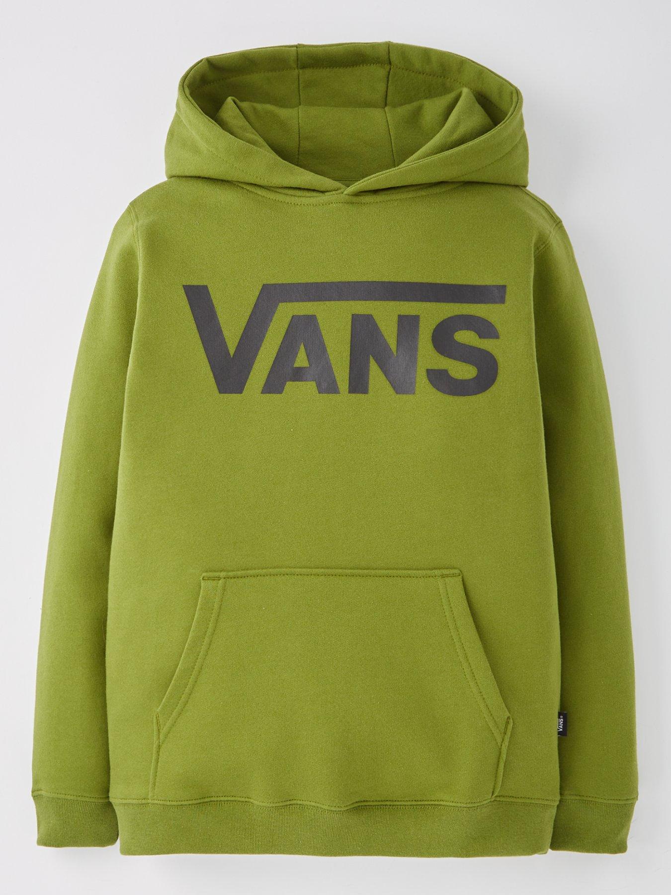 vans-kids-classic-ii-overhead-hoodie-greenfront