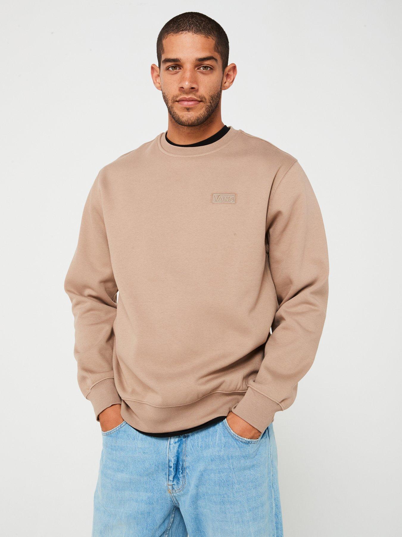 vans-mens-basic-ii-sweatshirt-beigefront