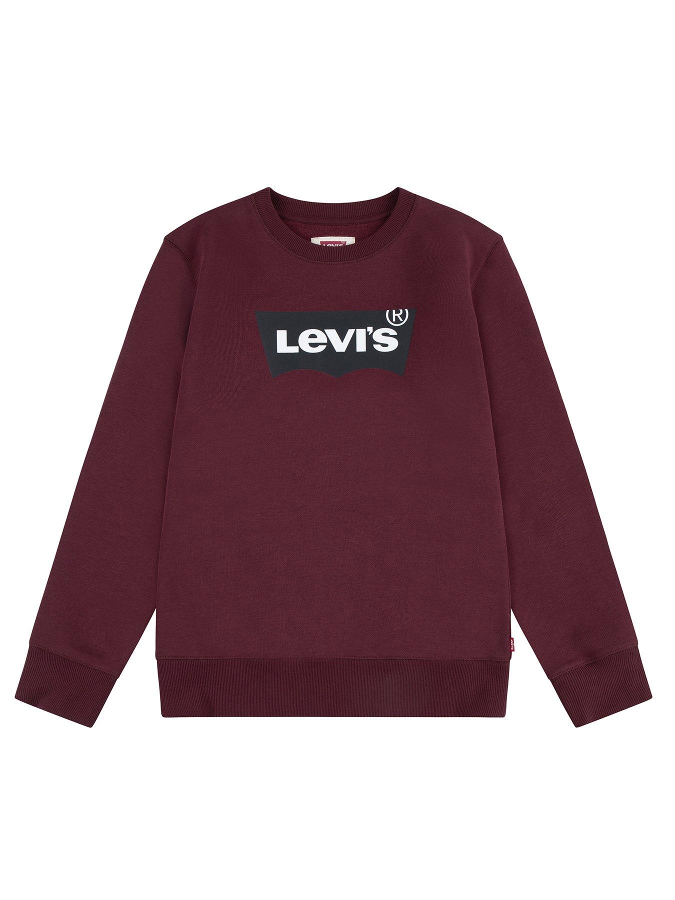 levis-boys-batwing-crewneck-sweat-red