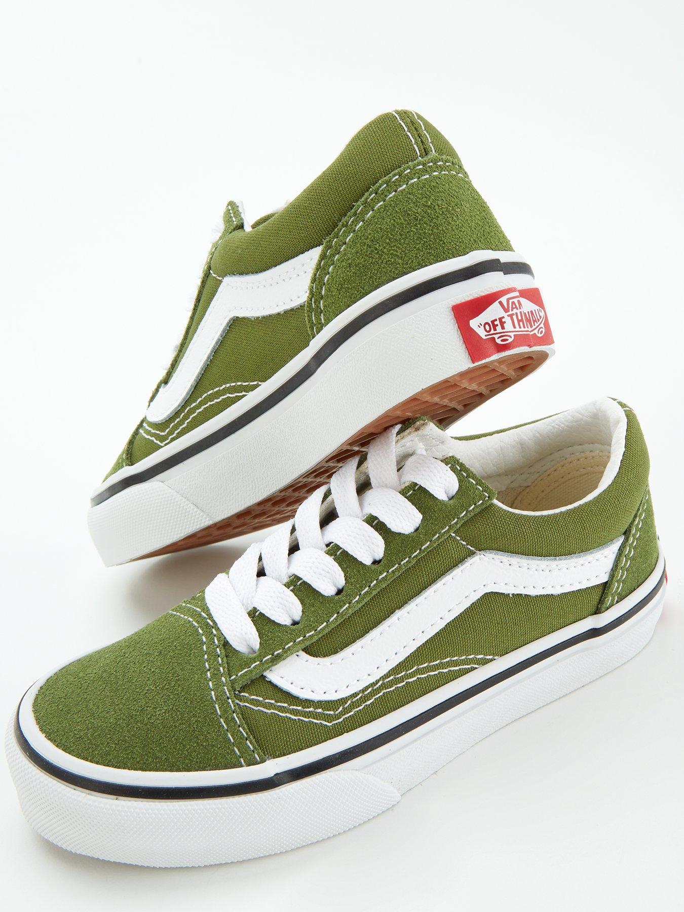 vans-kids-old-skool-trainers-greenoutfit