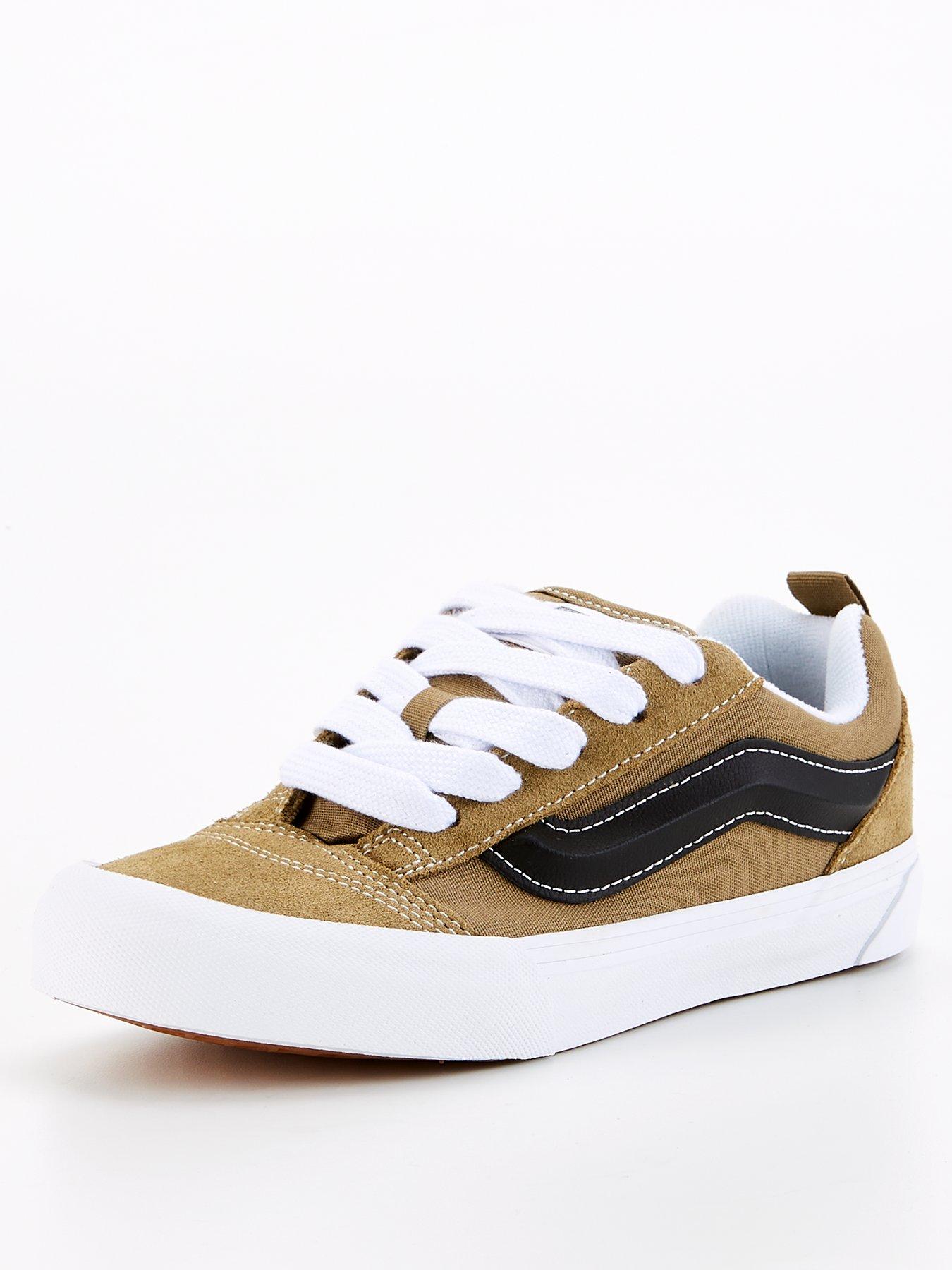 vans-junior-knu-skool-trainers-khakistillFront