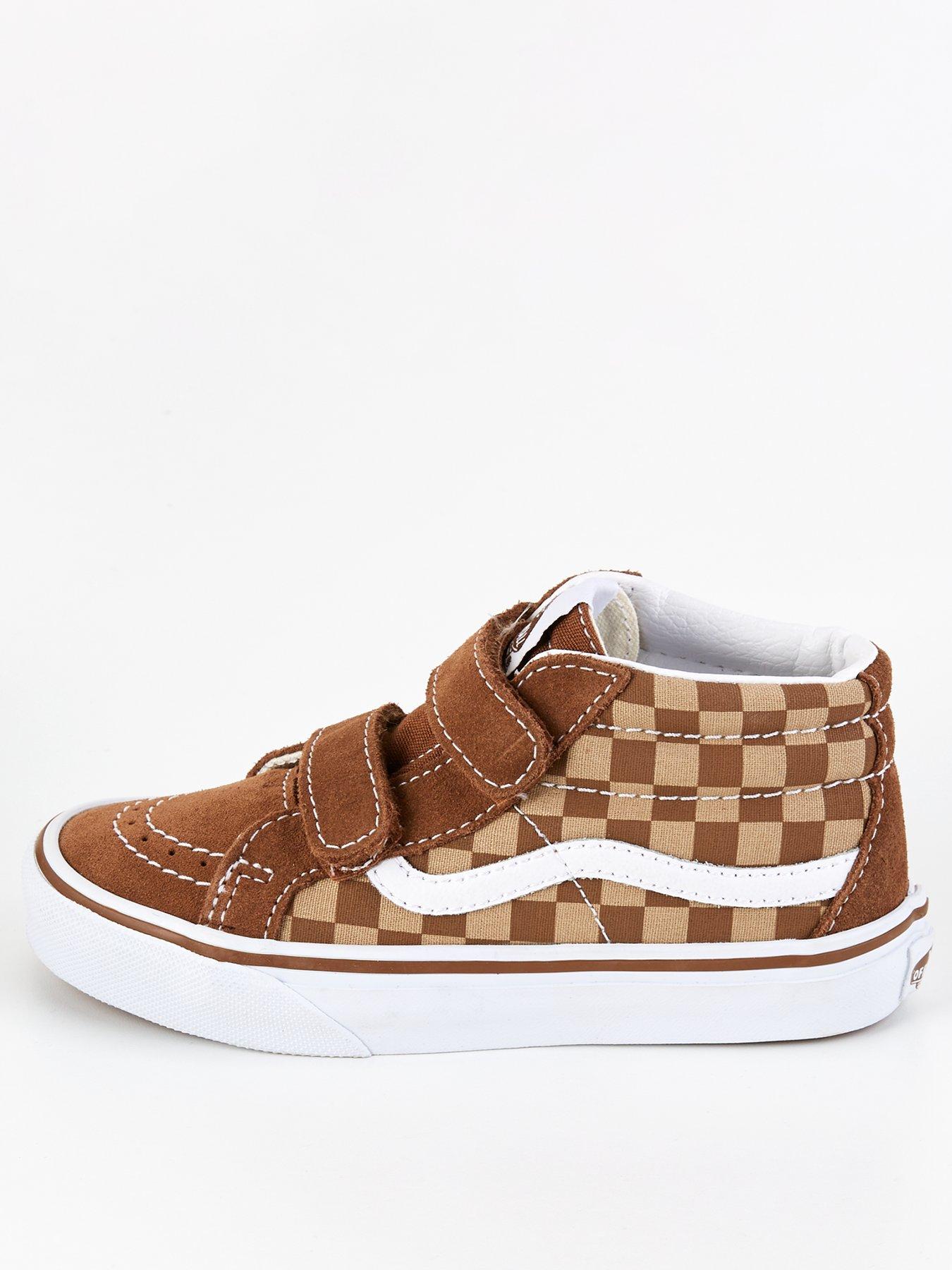 vans-kids-sk8-midi-reissue-v-trainers-brown