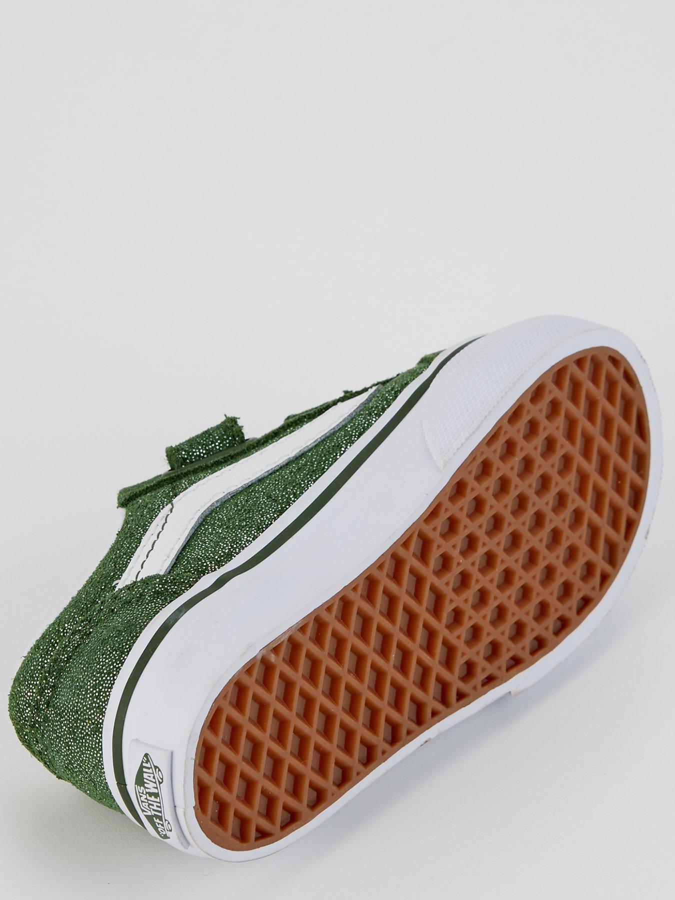 vans-infant-old-skool-v-trainers-greendetail