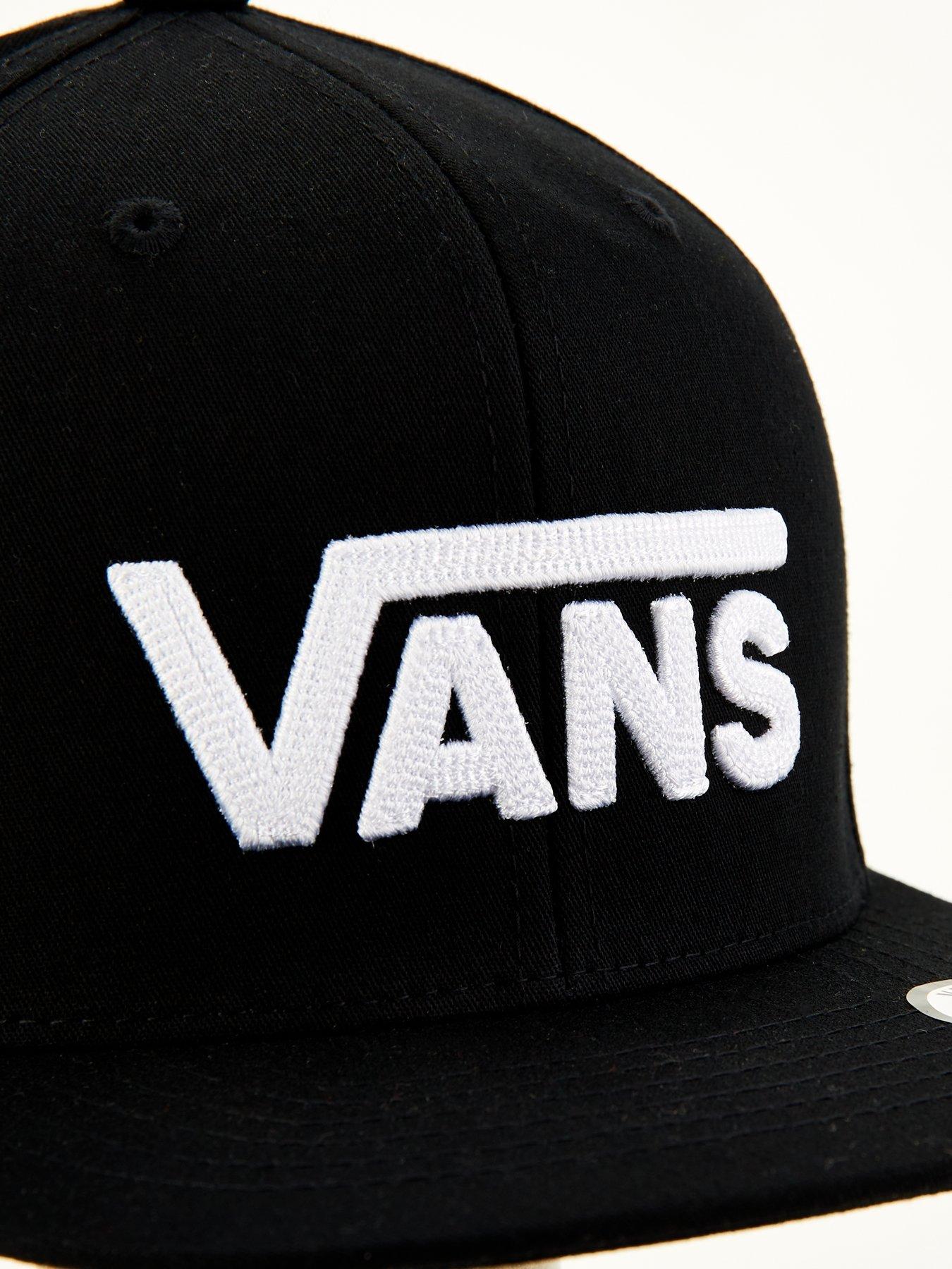 vans-kids-drop-c-ii-snapback-cap-blackwhiteoutfit