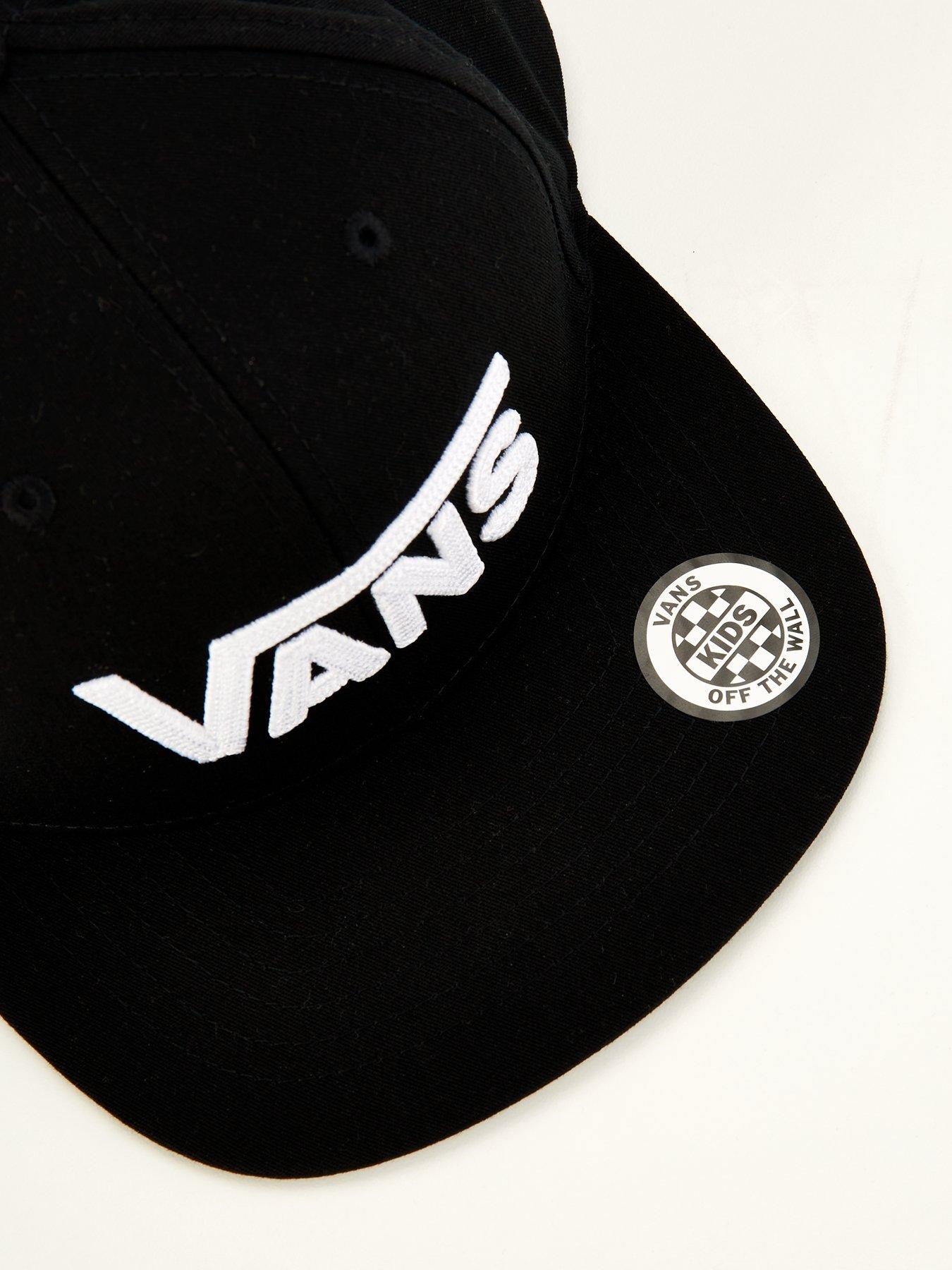 vans-kids-drop-c-ii-snapback-cap-blackwhitedetail