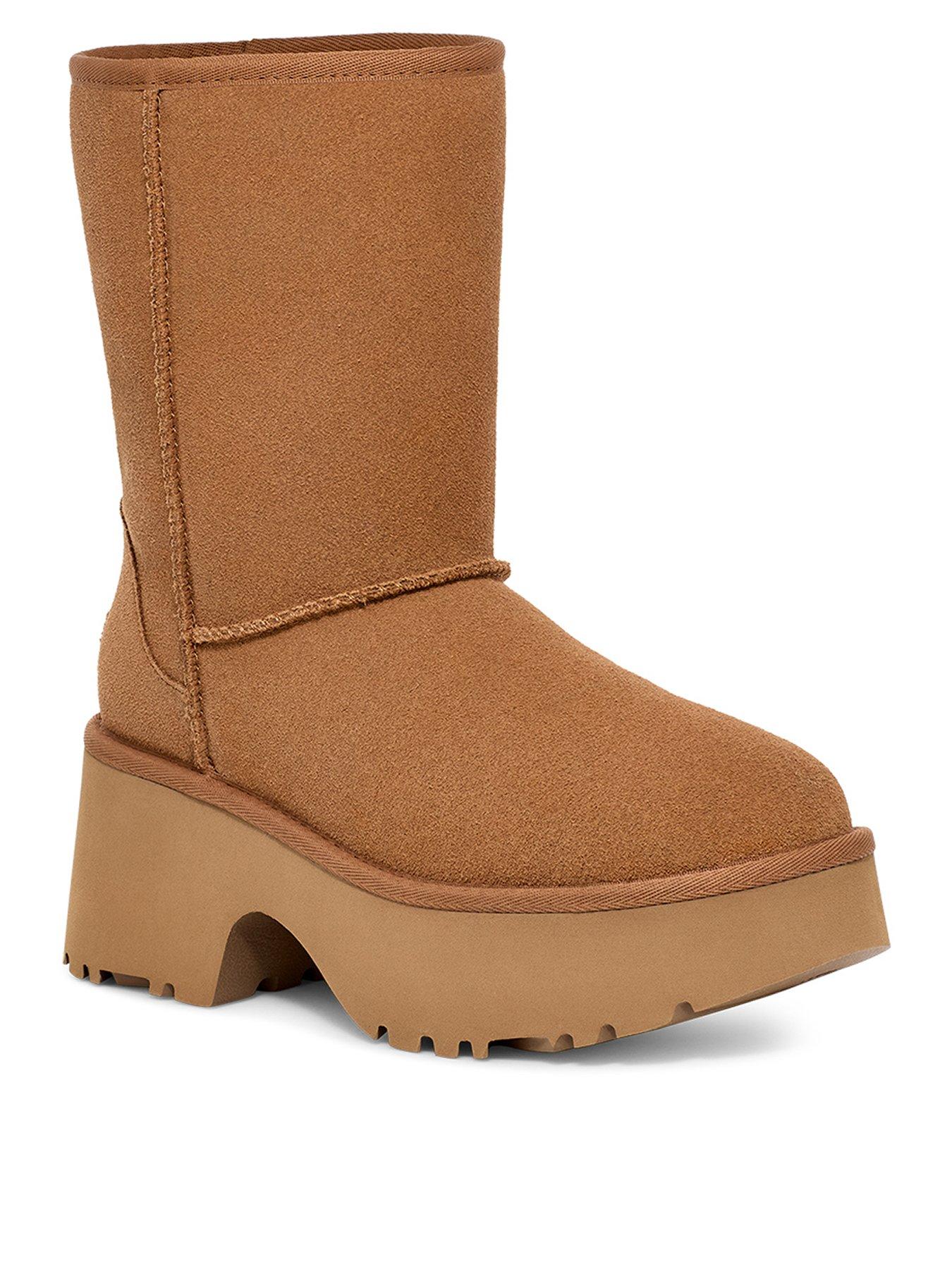 ugg-womens-classic-short-new-heights-boots-chestnutstillFront