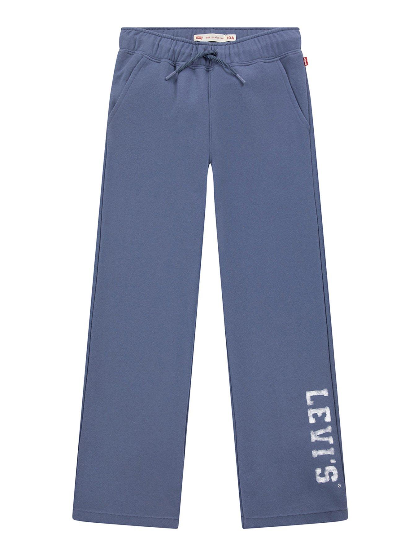 levis-girls-wide-leg-fleece-pant-blue