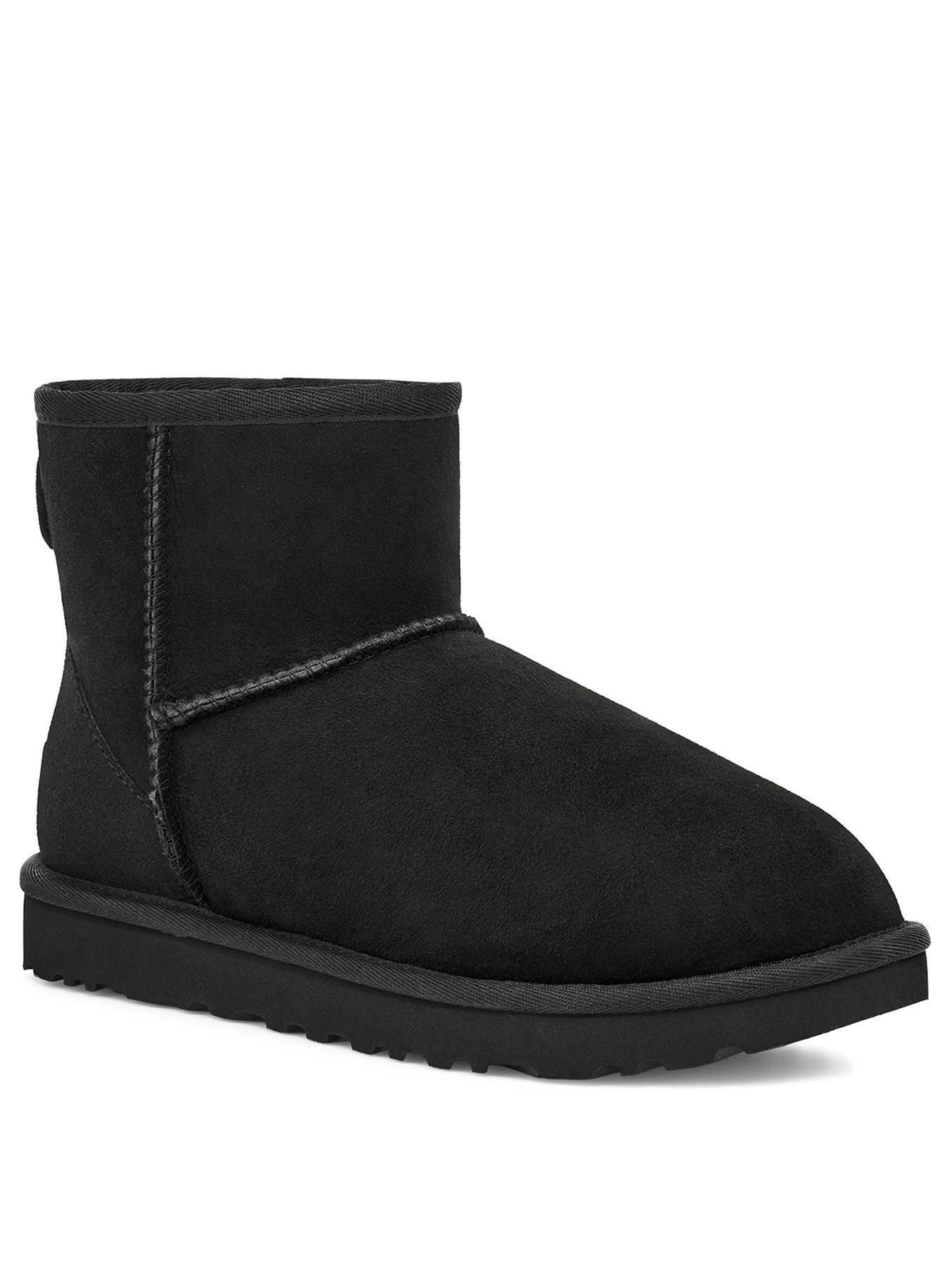 ugg-classic-mini-ii-boots-blackstillFront