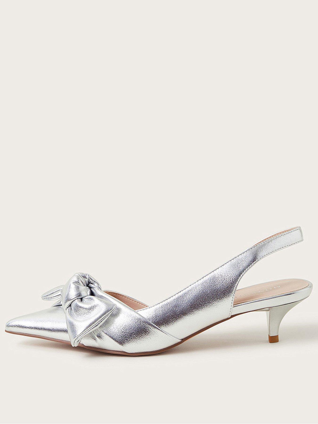 monsoon-bronte-bow-kitten-heels-silver