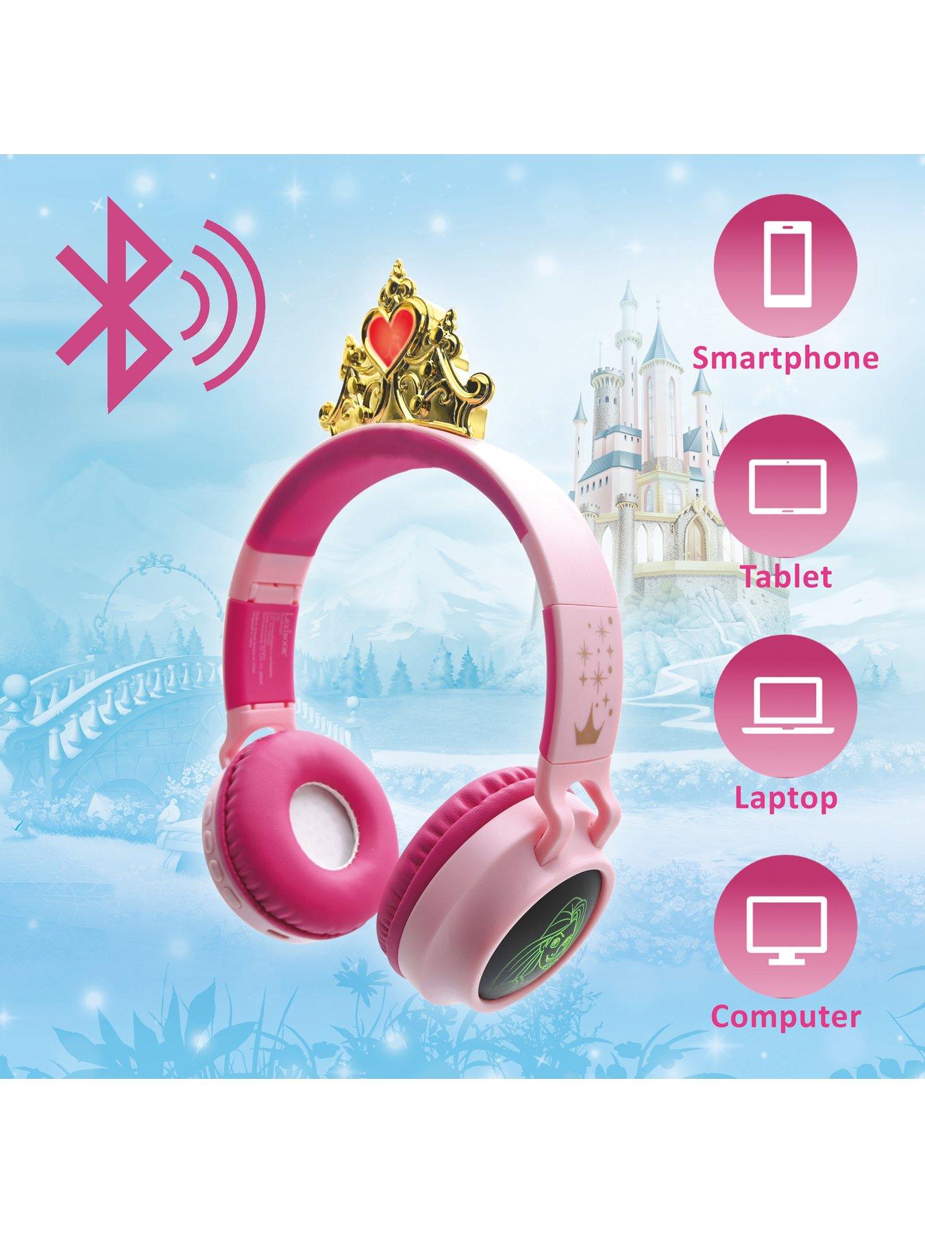 Image 3 of 7 of Disney Princess Disney Princess Light Up 3D Bluetooth Headphones