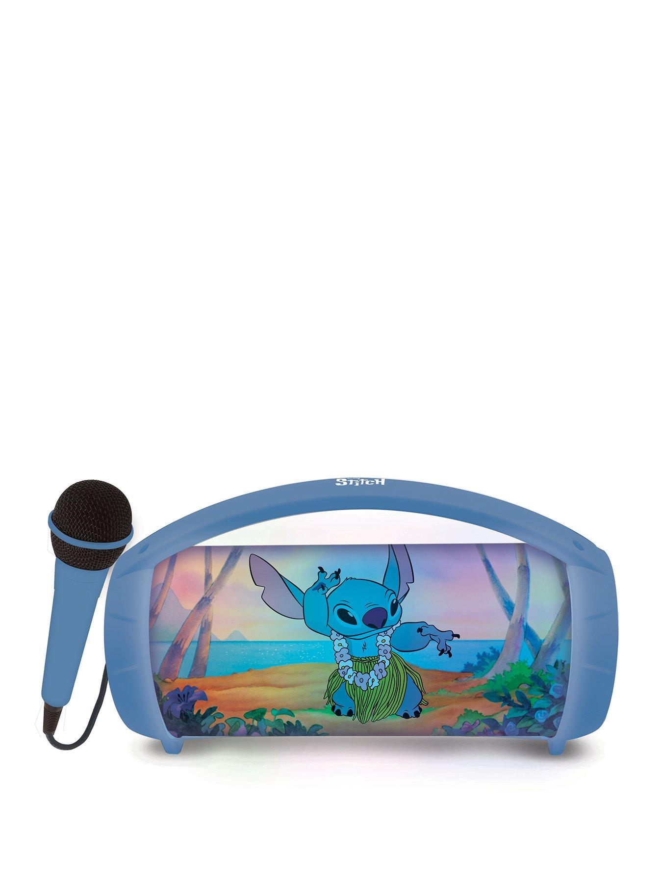 disney-stitch-bluetooth-karaoke-light-speaker-with-microphone