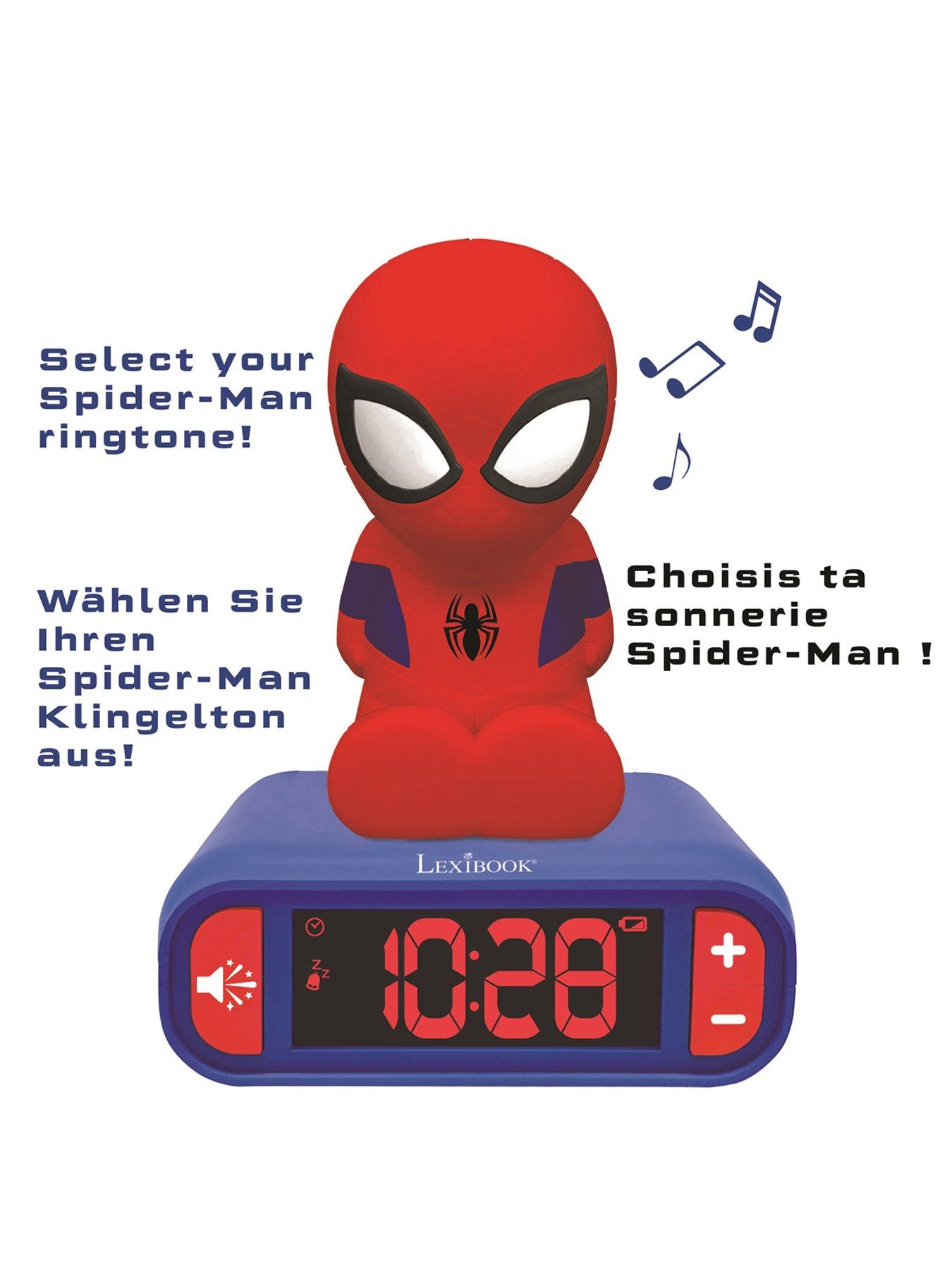 spiderman-alarm-clock-with-night-light-3d-design-spiderman-and-sound-effectsback