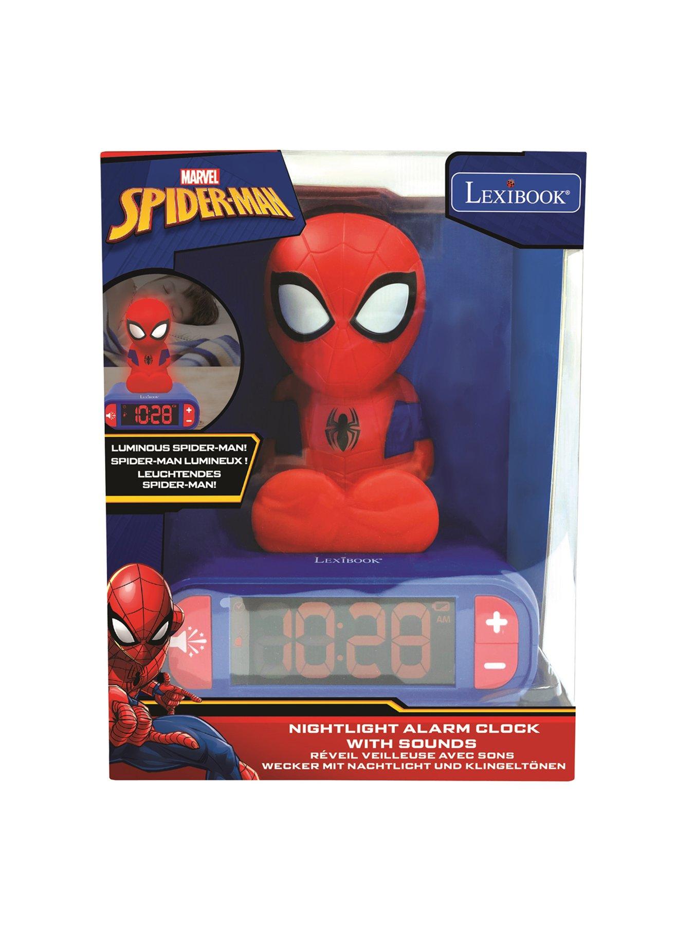 spiderman-alarm-clock-with-night-light-3d-design-spiderman-and-sound-effectsoutfit