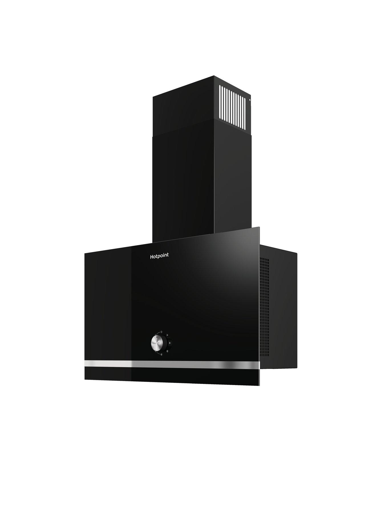 Image 2 of 4 of Hotpoint Hotpoint PHVP62FLMK 60cm Cooker Hood - Black