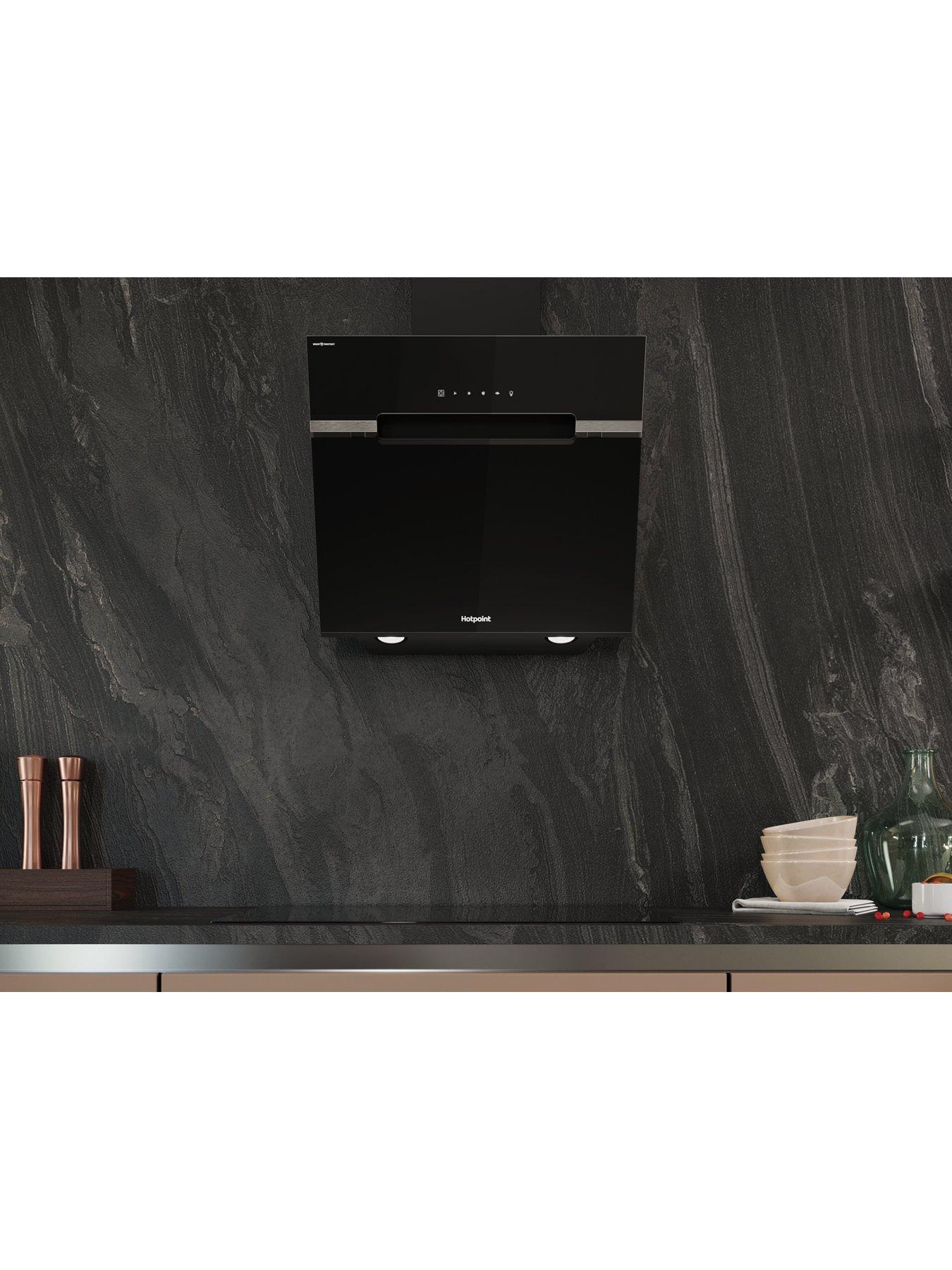 Image 3 of 7 of Hotpoint Hotpoint DropProtect PHVS61FLTDPK 60cm Cooker Hood - Black