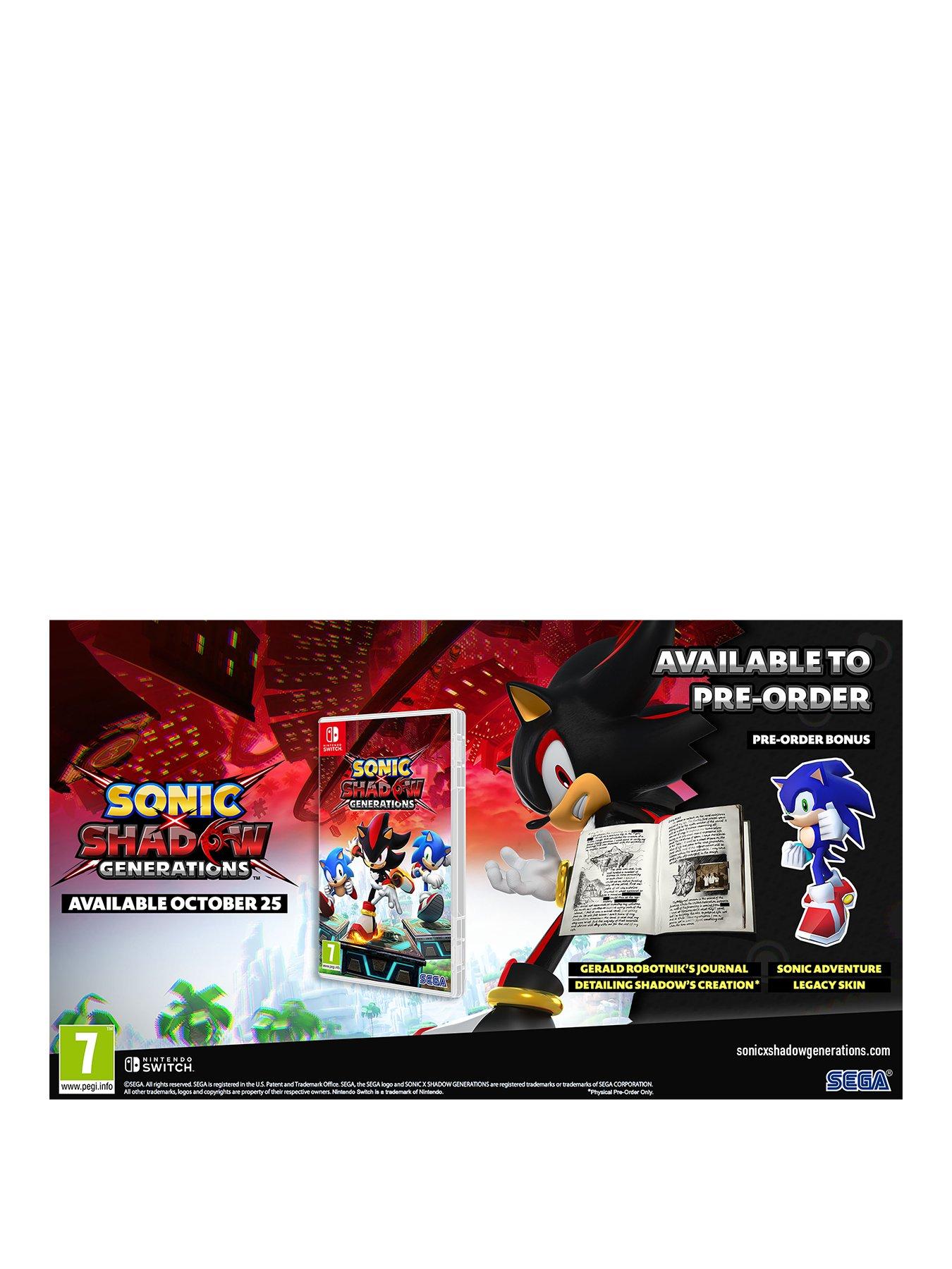 Image 2 of 6 of Nintendo Switch Sonic x Shadow Generations
