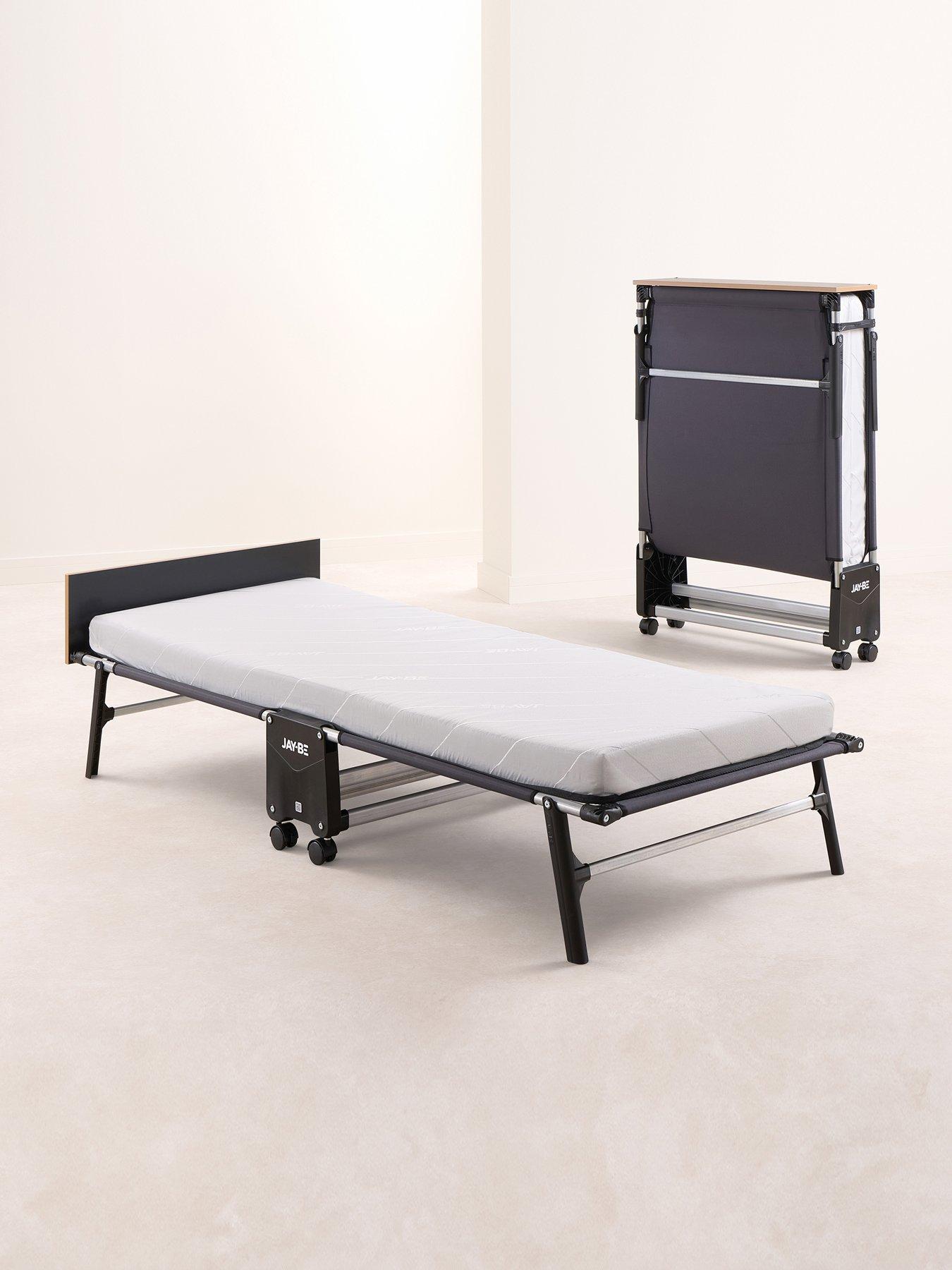 Image of Jaybe Re80 Rollaway Folding Bed With E-fibre Mattress, Single
