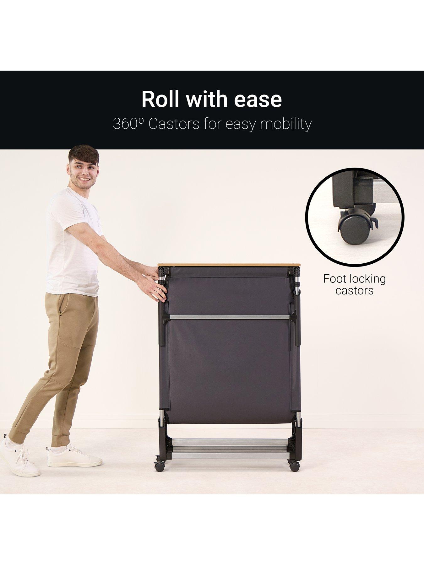 Image 3 of 7 of Jaybe Re80 Rollaway Folding Bed With E-fibre Mattress, Single