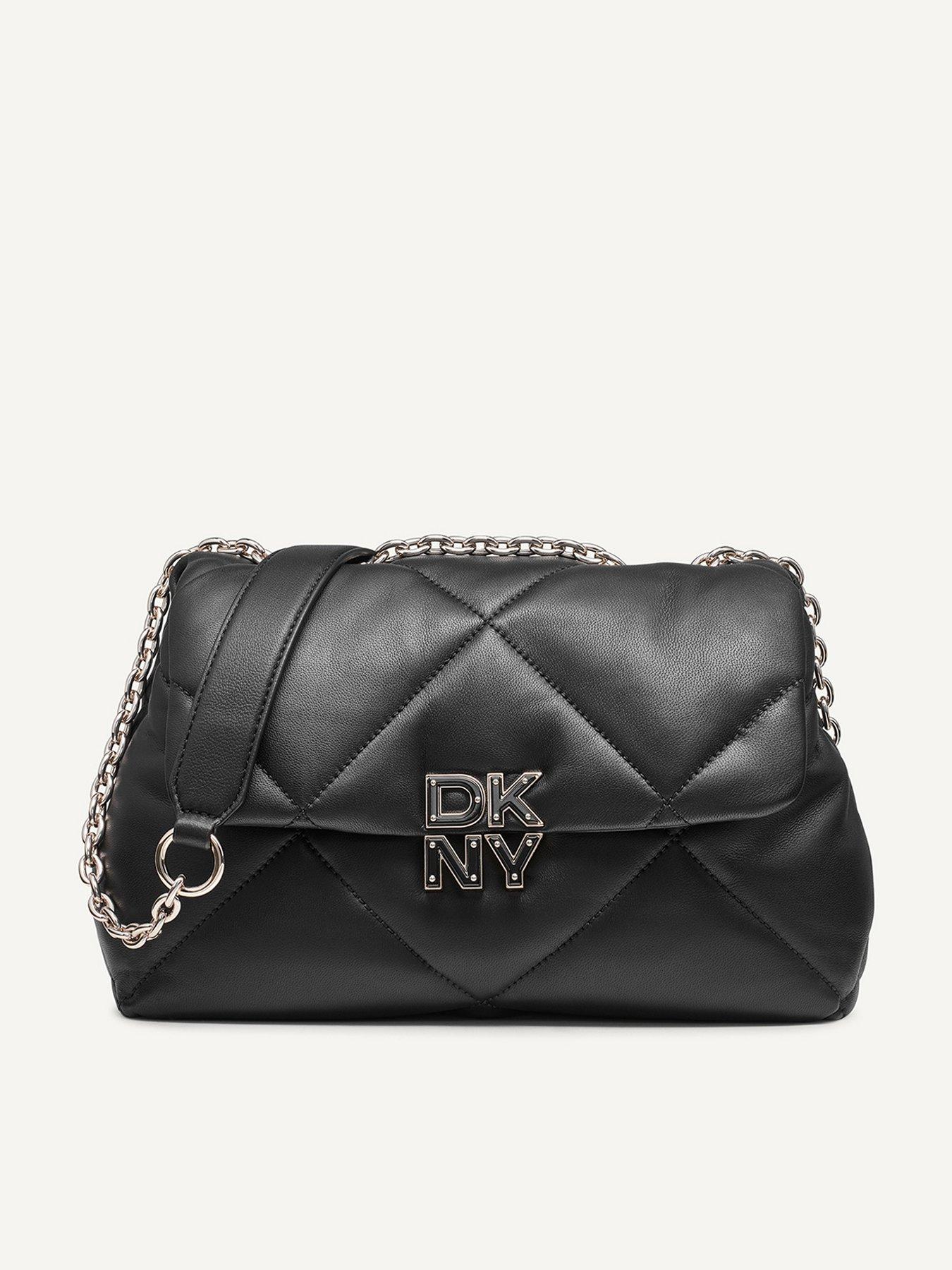 dkny-quilted-flap-crossbody-bag-blackgold