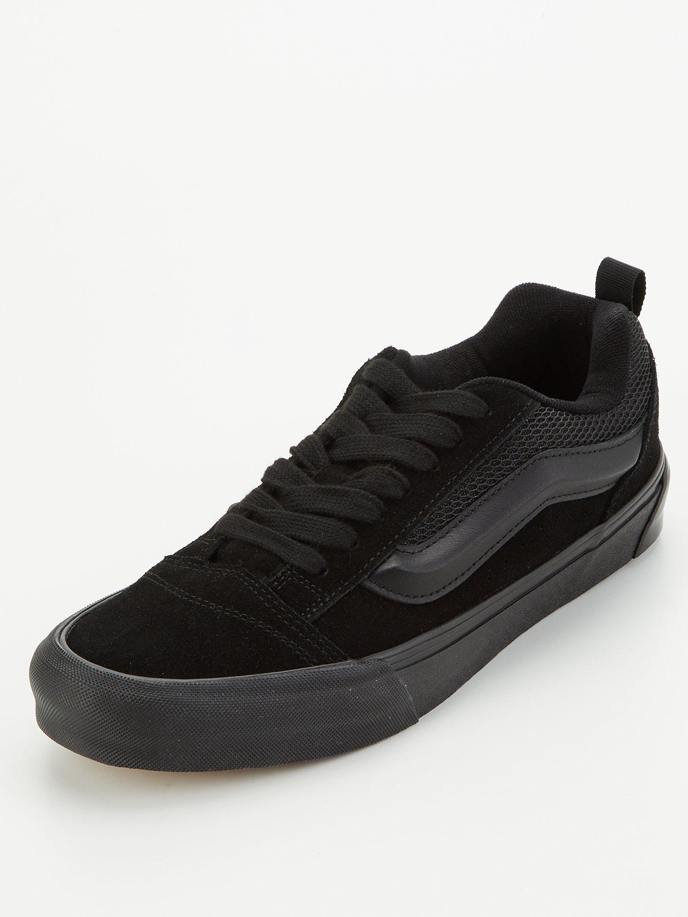 vans-mens-knu-skool-trainers-blackstillFront