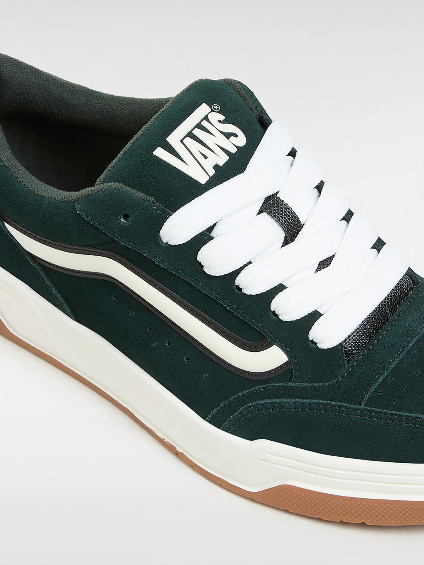 vans-mens-hylane-skate-trainers-dark-greendetail