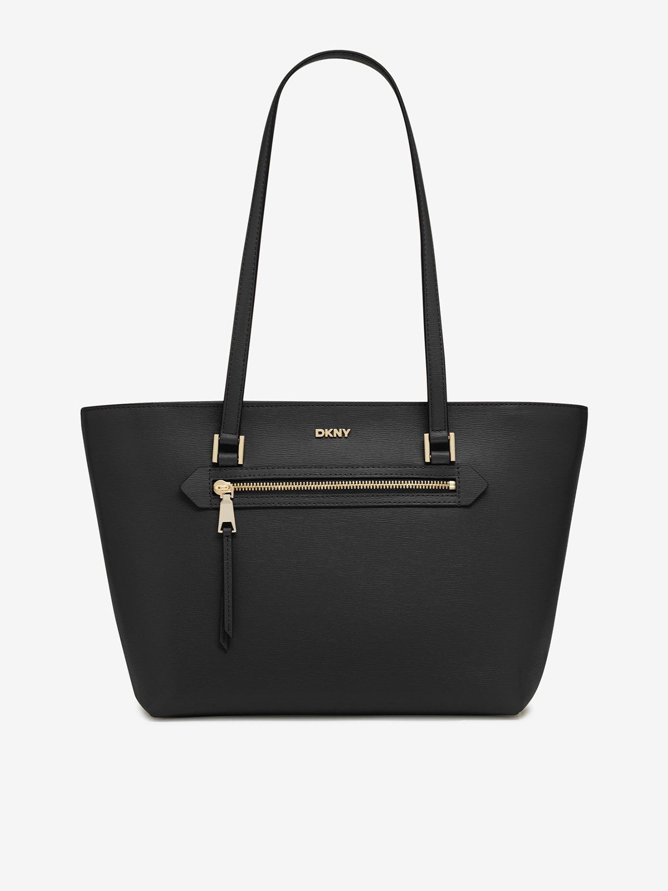 Dkny black logo bag sale