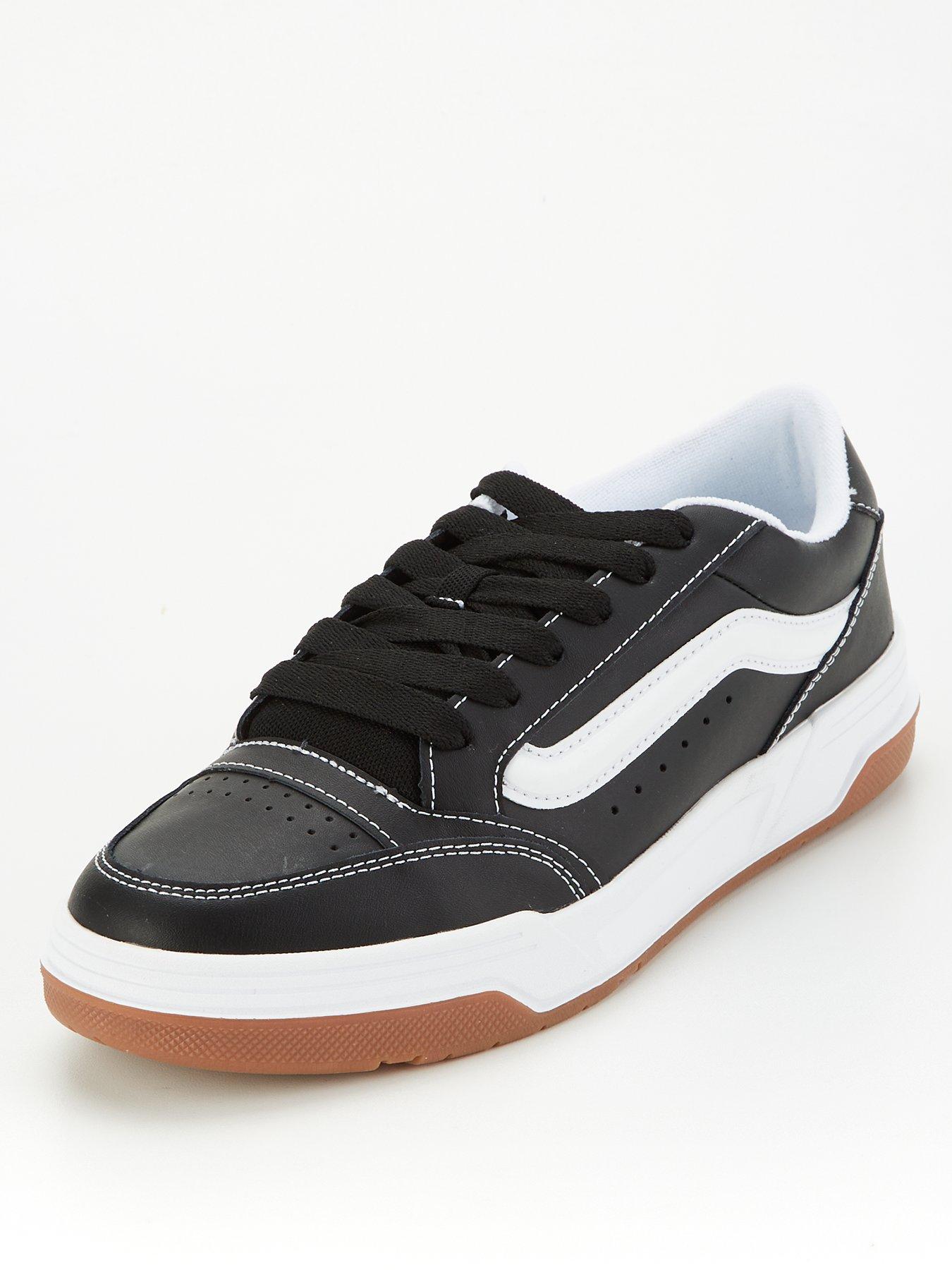 vans-mens-hylane-trainers-blackwhitestillFront