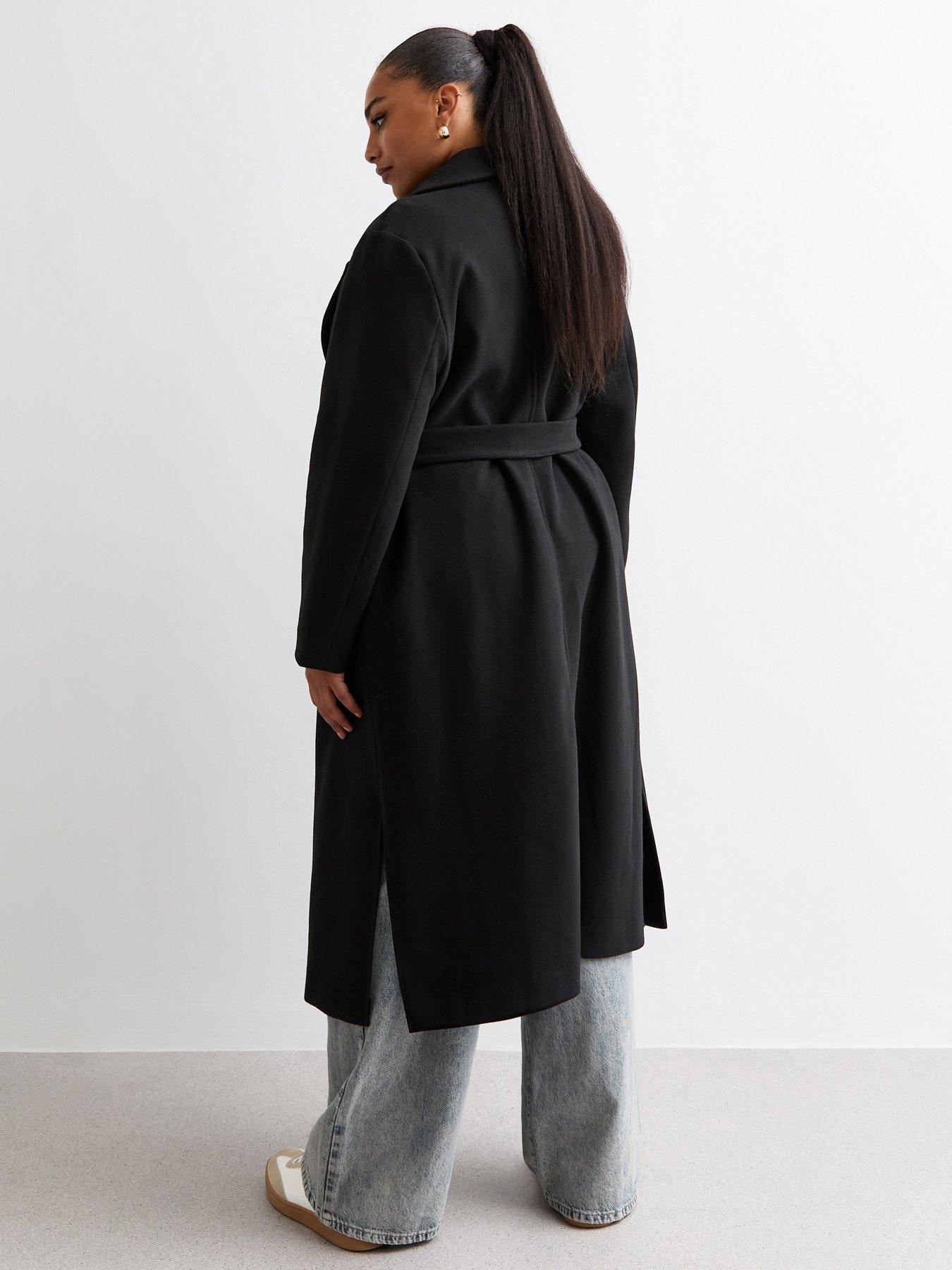 new-look-curves-tailored-unlined-longline-belted-coat-blackstillFront