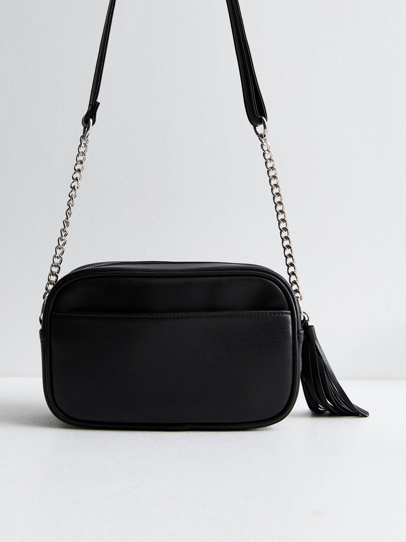 new-look-black-chevron-leather-look-tassel-crossbody-bagback