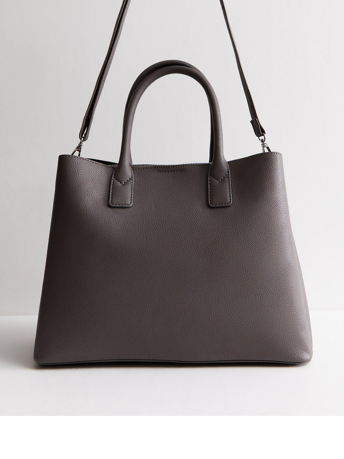 new-look-grey-triple-compartment-buckle-tote-bagback