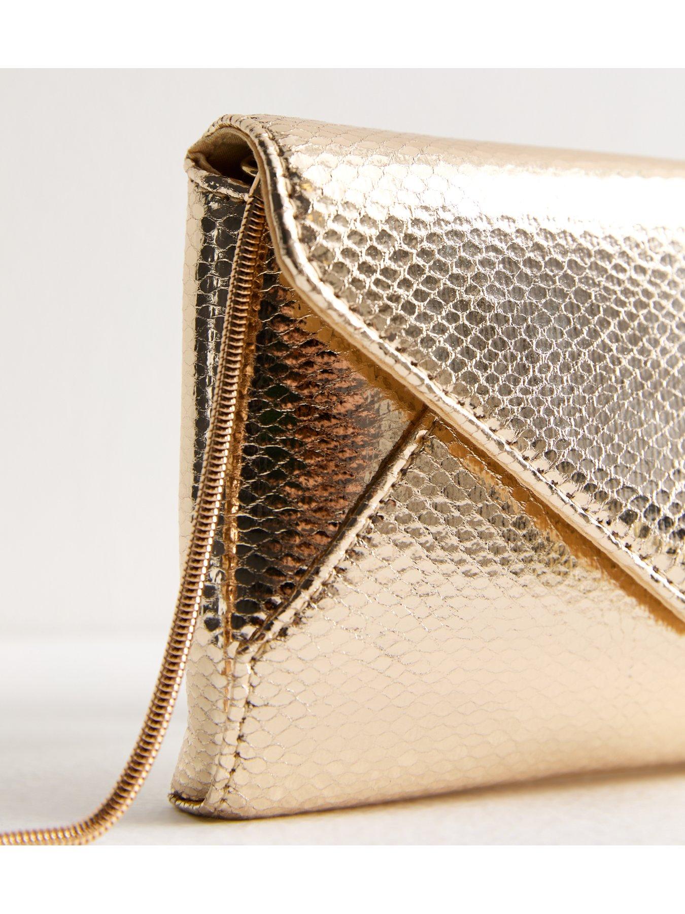 new-look-gold-snakeskin-effect-cross-body-clutch-bagoutfit