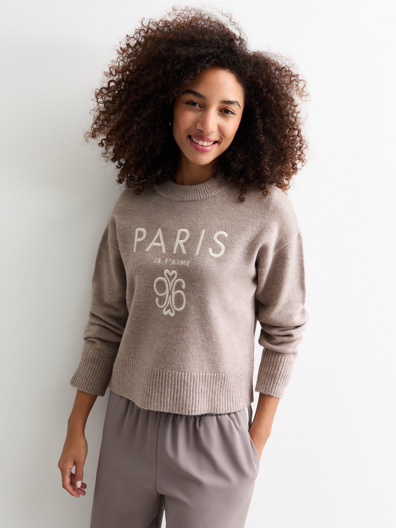 new-look-paris-embroidered-knit-jumper-grey