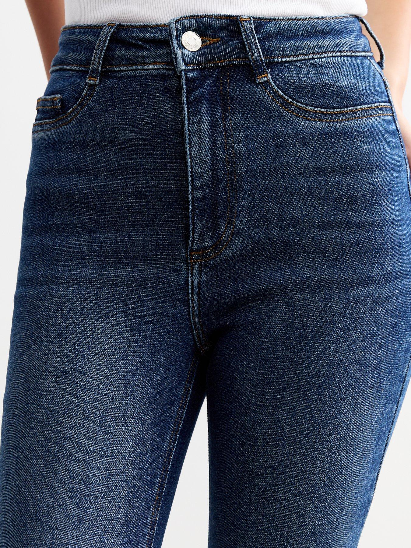 new-look-hallie-disco-frayed-hem-super-skinny-jeans-blueoutfit