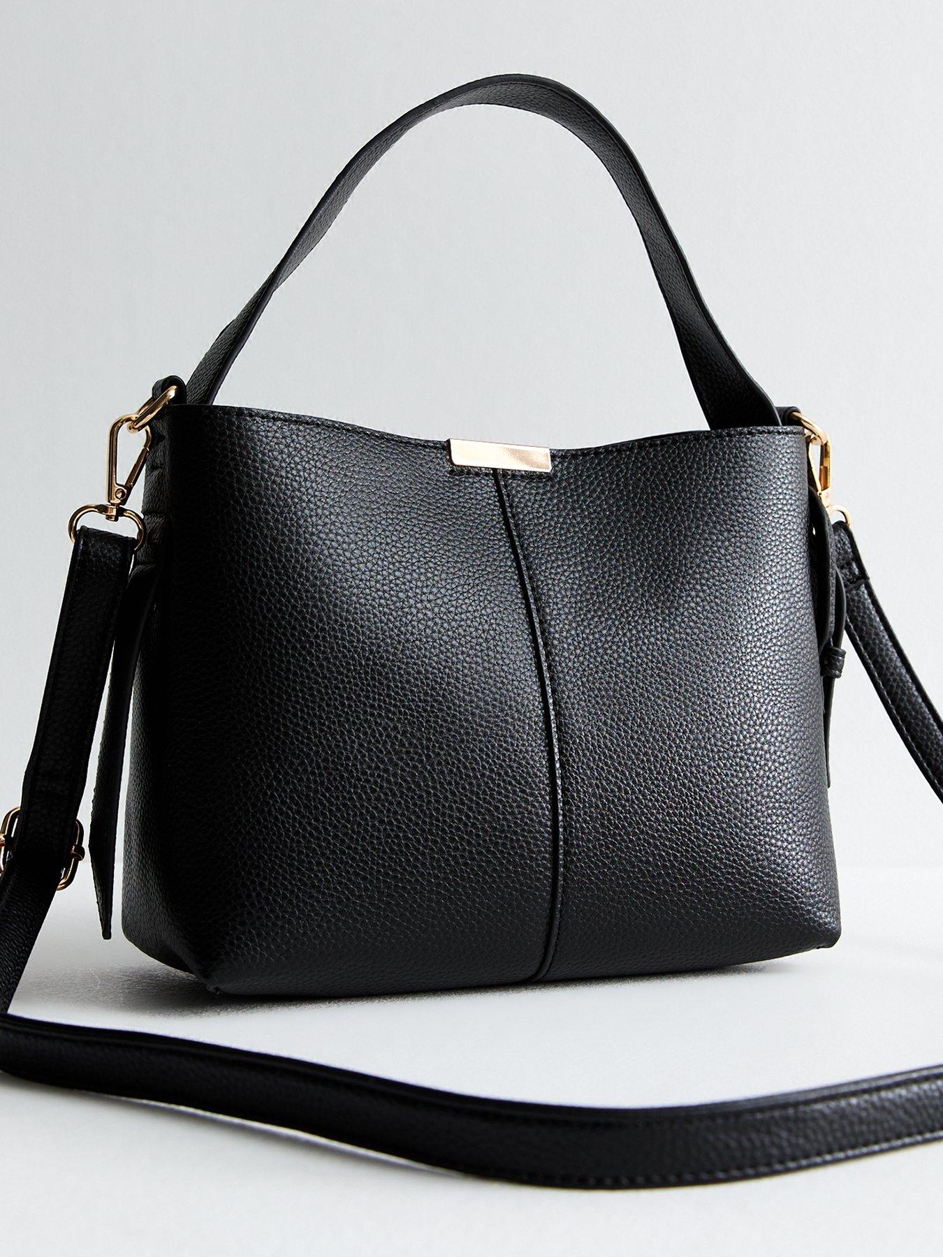 new-look-black-leather-look-buckle-strap-bucket-bag