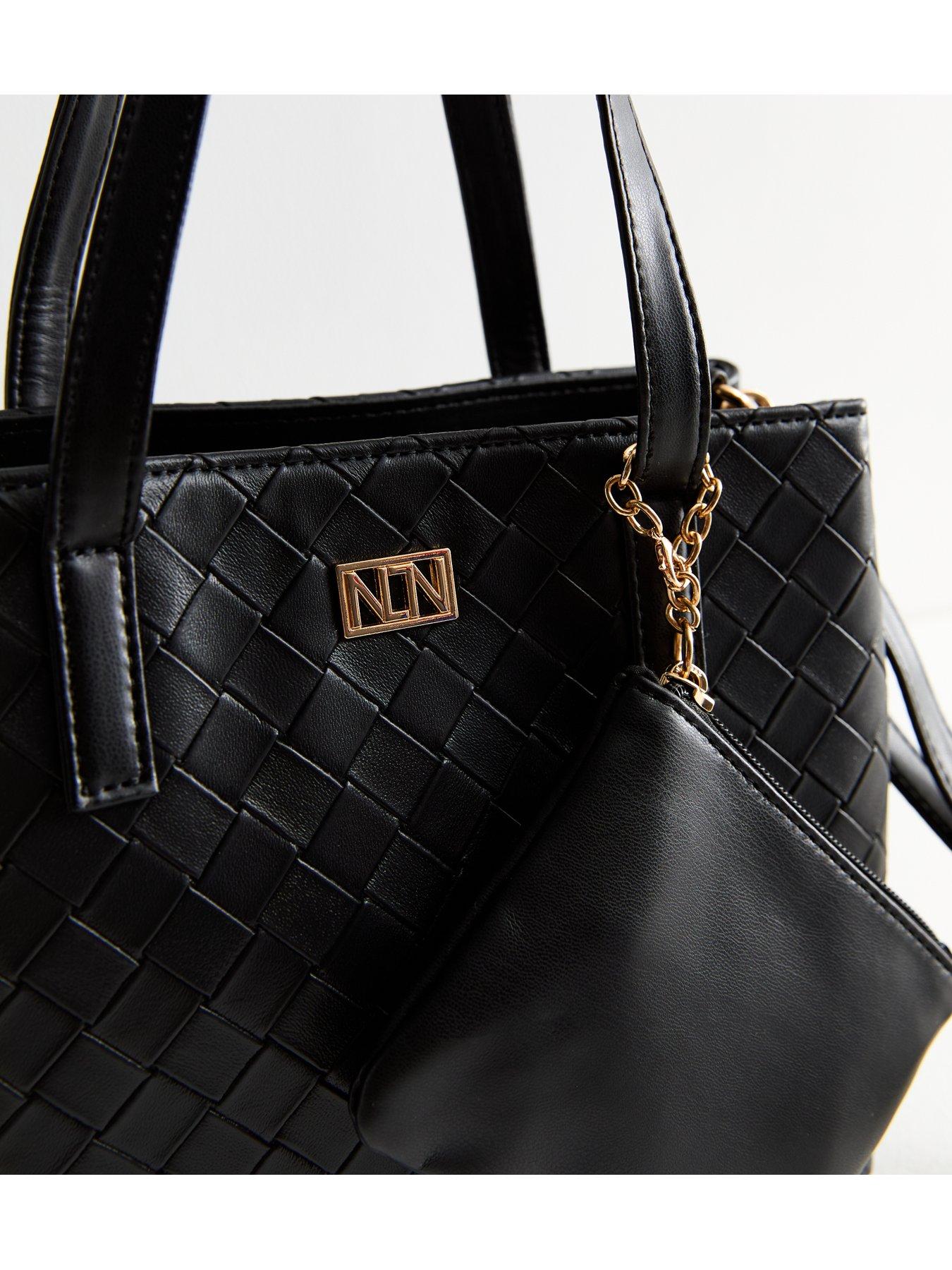 new-look-black-leather-look-woven-cross-body-bagoutfit