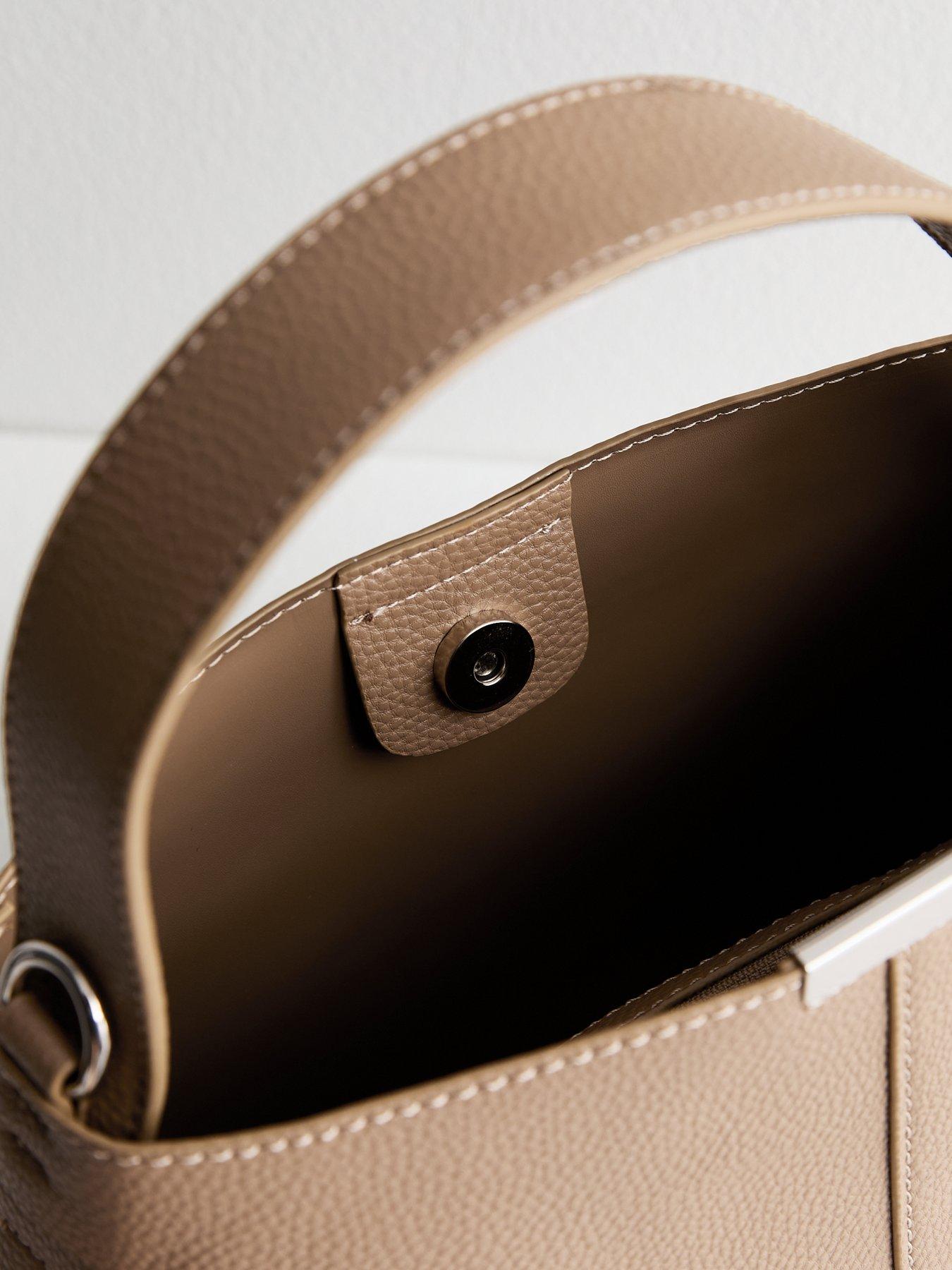 new-look-brown-leather-look-buckle-strap-bucket-bagdetail