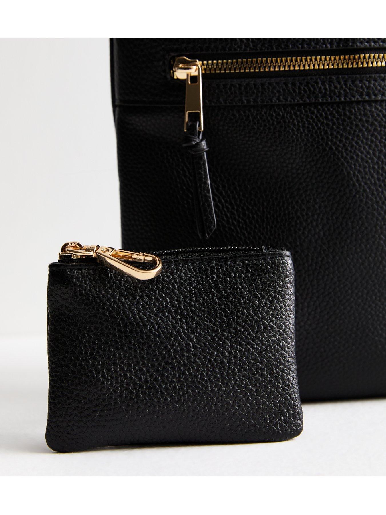 new-look-black-grain-leather-look-coin-purse-messenger-bagoutfit