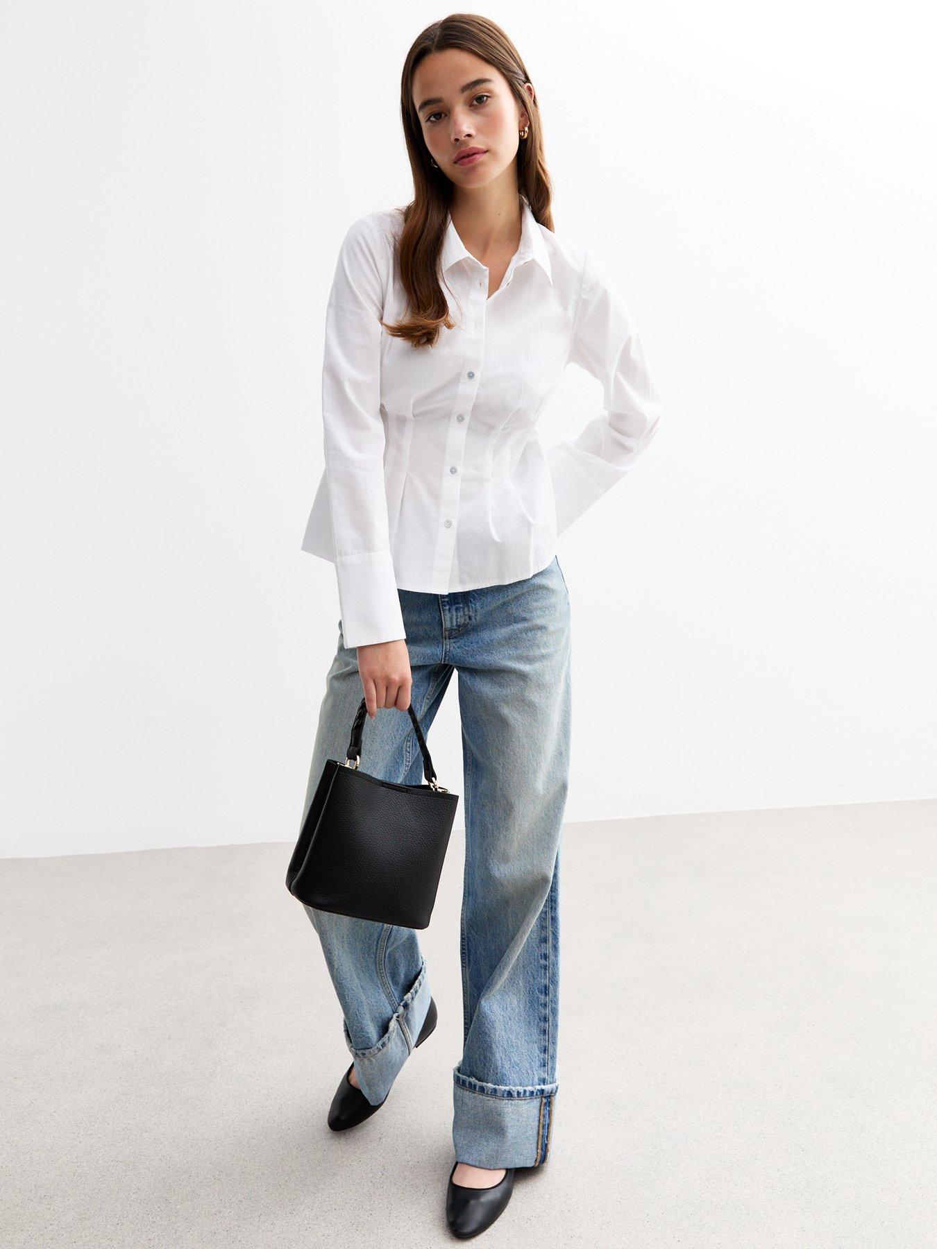 new-look-cotton-tailored-shirt-whiteback