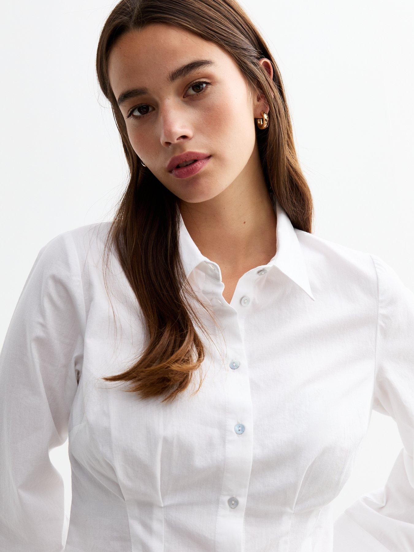 new-look-cotton-tailored-shirt-whiteoutfit