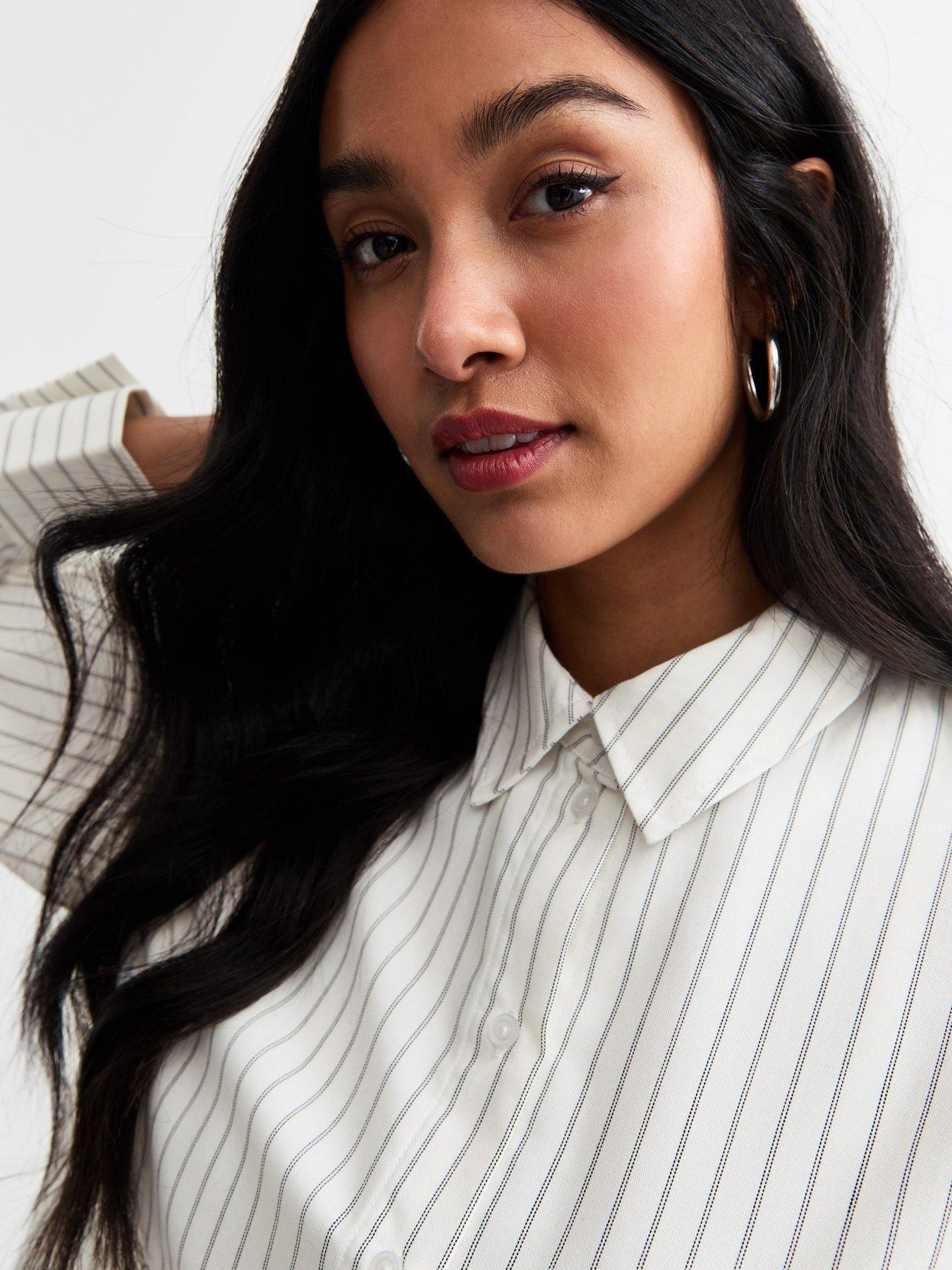 new-look-stripe-cropped-shirt-whiteoutfit