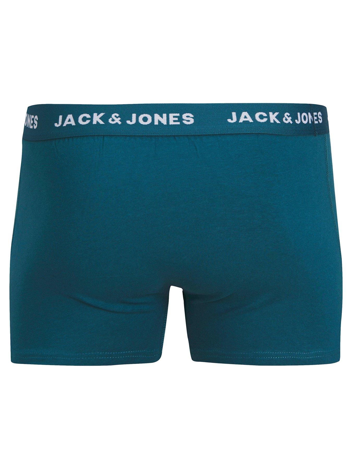 jack-jones-junior-boys-5-pack-teo-solid-trunks-navy-blazeroutfit