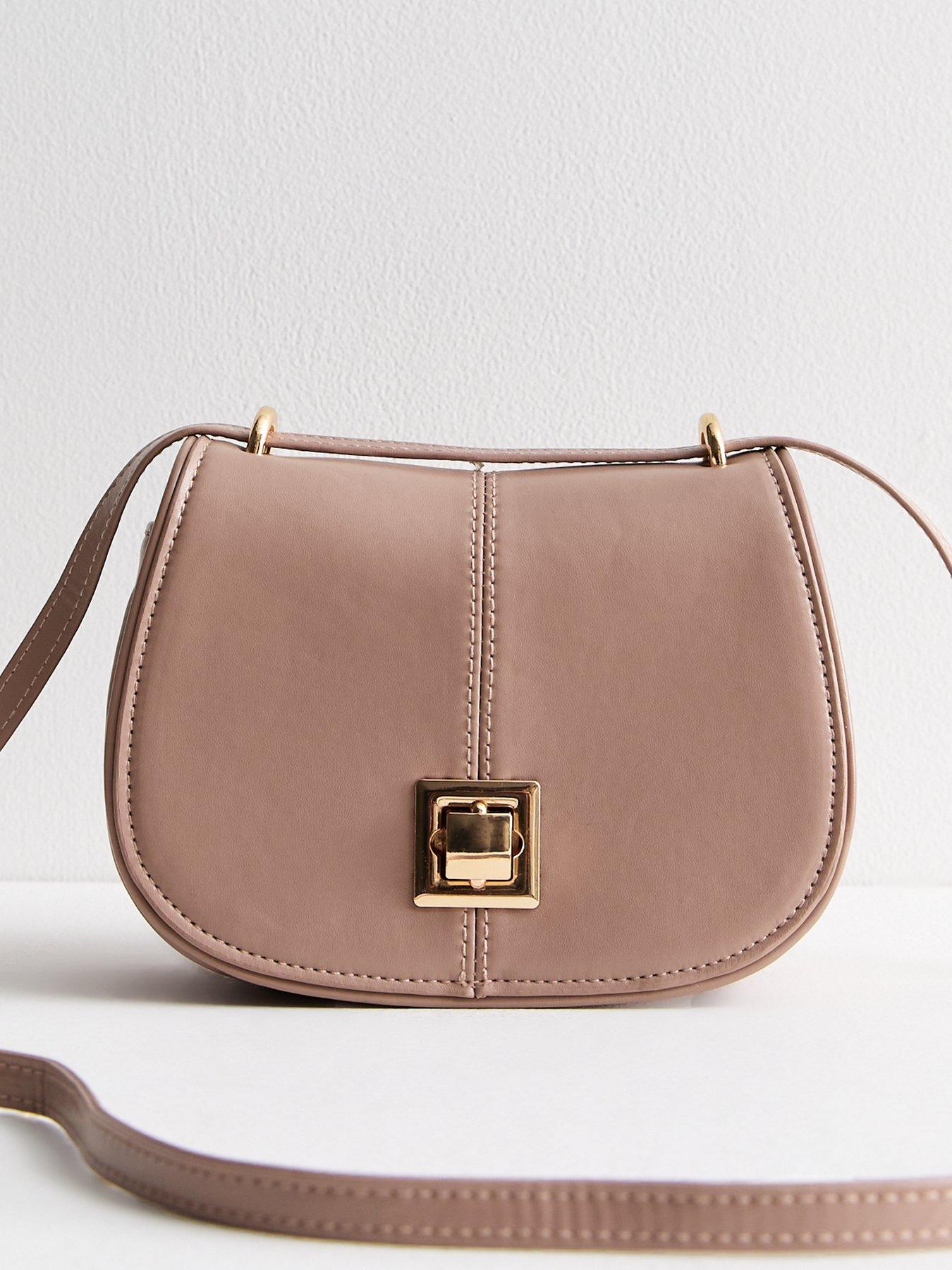 new-look-mink-leather-look-twist-lock-saddle-bag