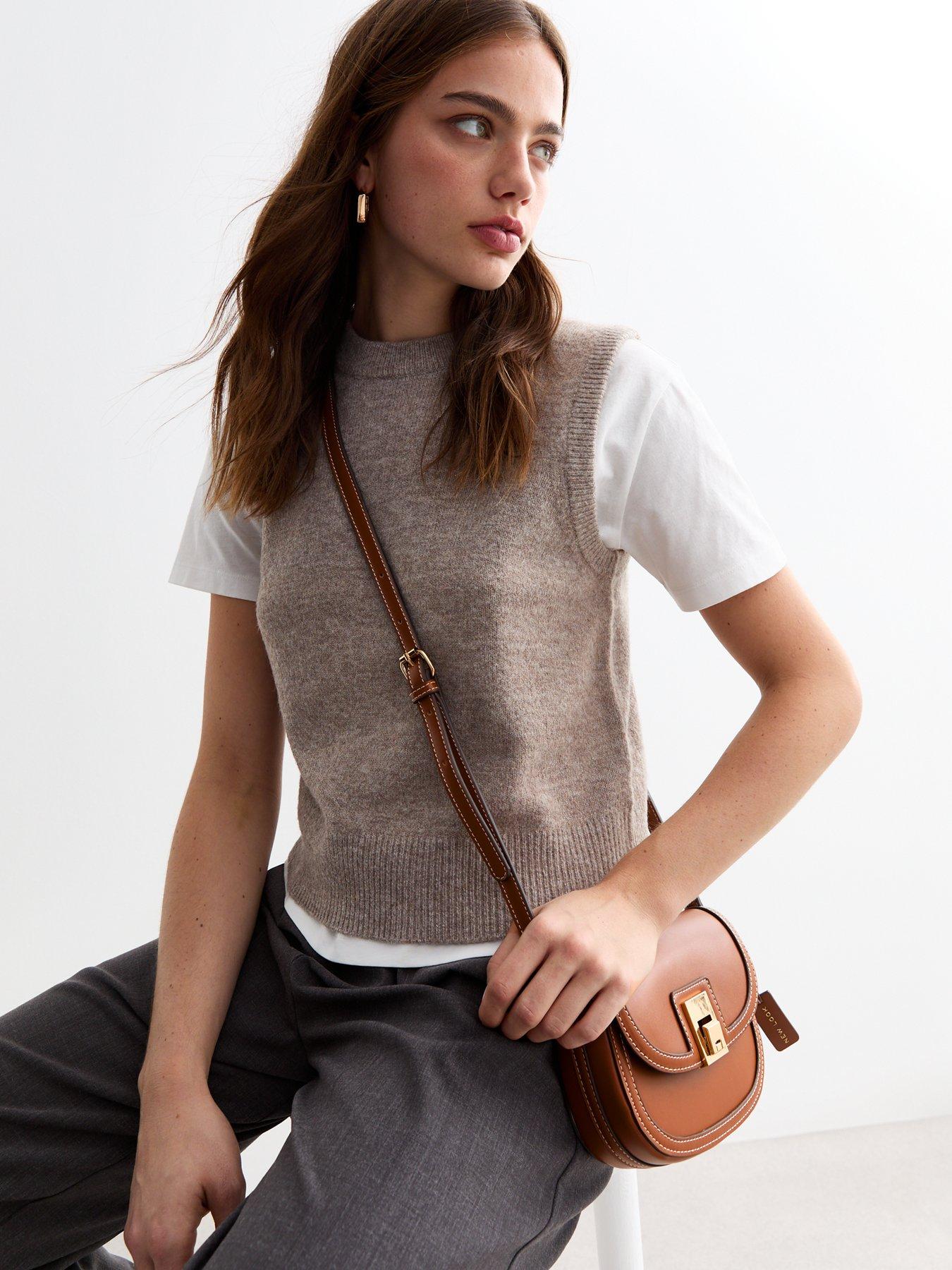 new-look-tan-leather-look-top-stitch-crossbody-saddle-bagstillFront