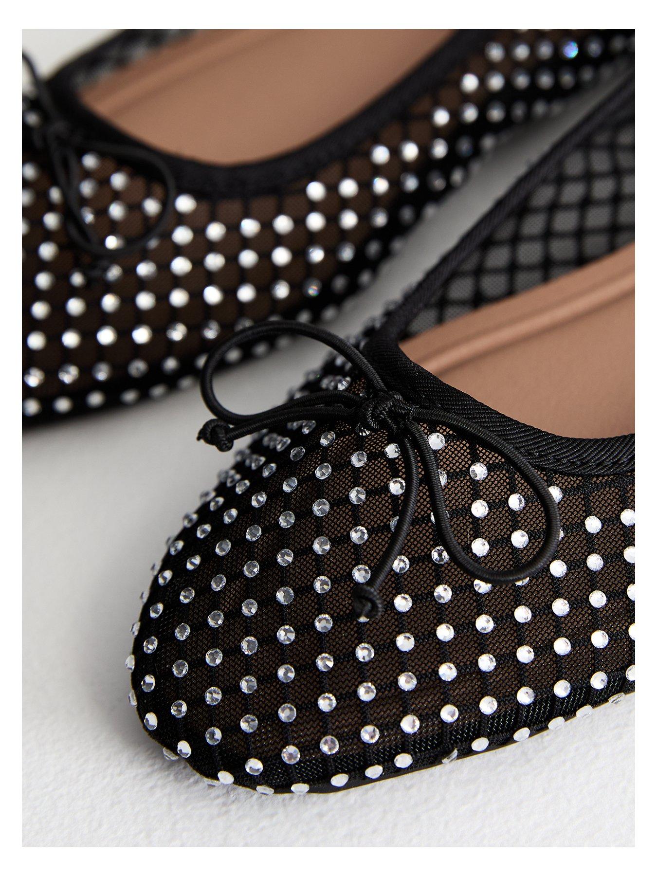 new-look-wide-fit-mesh-rhinestone-embellished-ballet-pumps-blackdetail