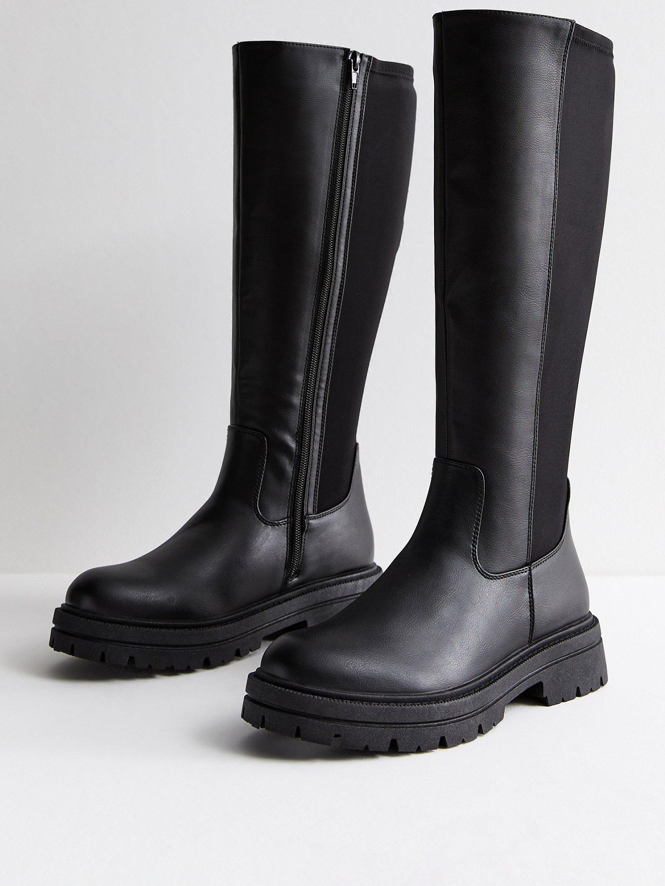 new-look-wide-fit-leather-look-knee-high-boots-blackstillFront