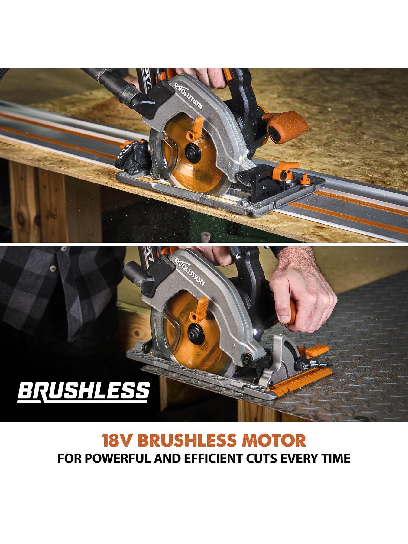 evolution-r185ccsx-li-185mm-track-compatible-brushless-18v-circular-saw-bare-unitoutfit