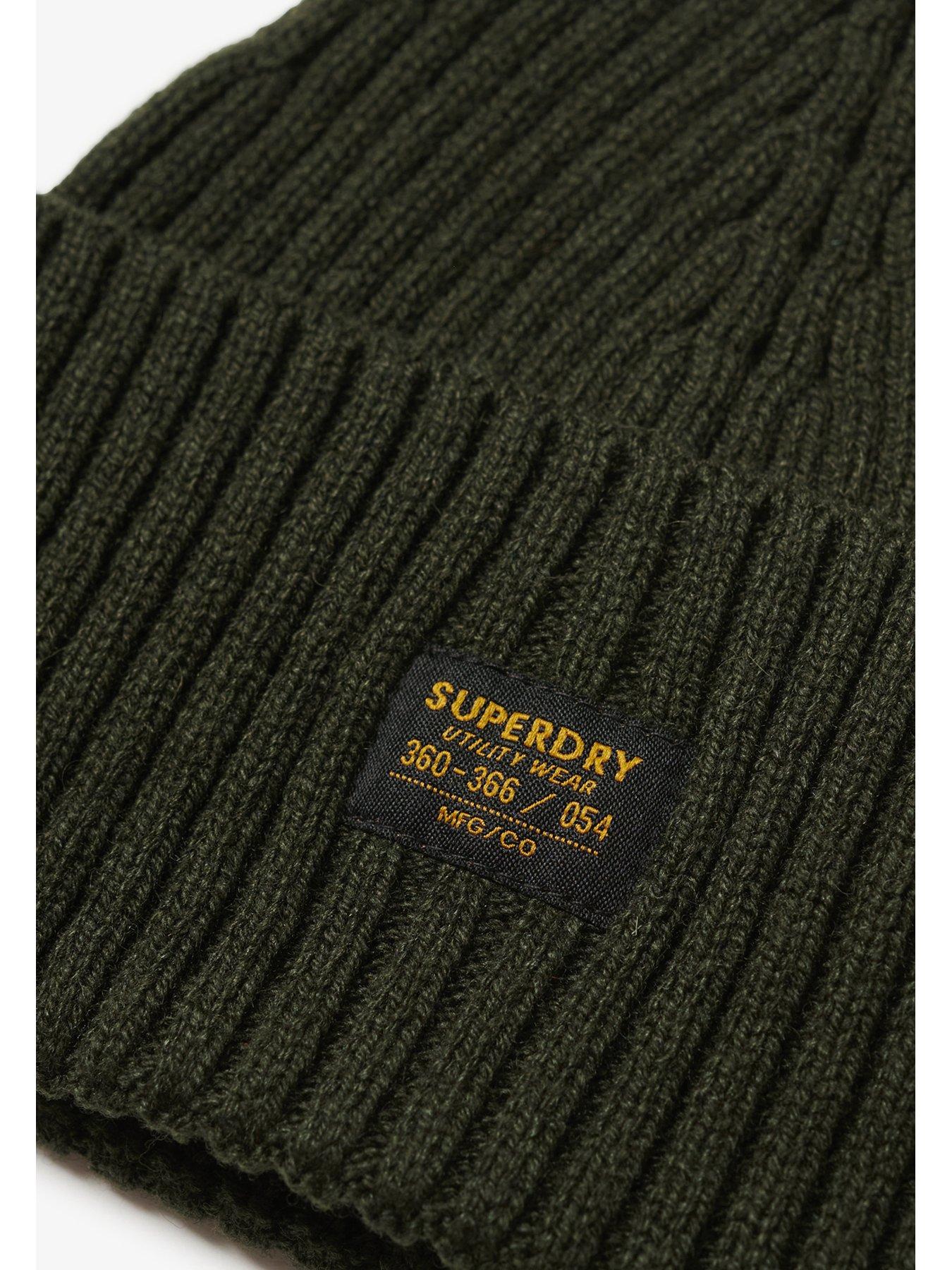 superdry-workwear-knitted-beanie-hat-dark-greenback