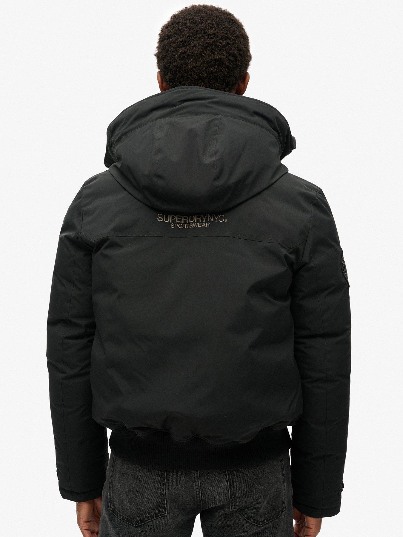 Image 2 of 6 of Superdry Superdry City Padded Bomber Jacket - Black