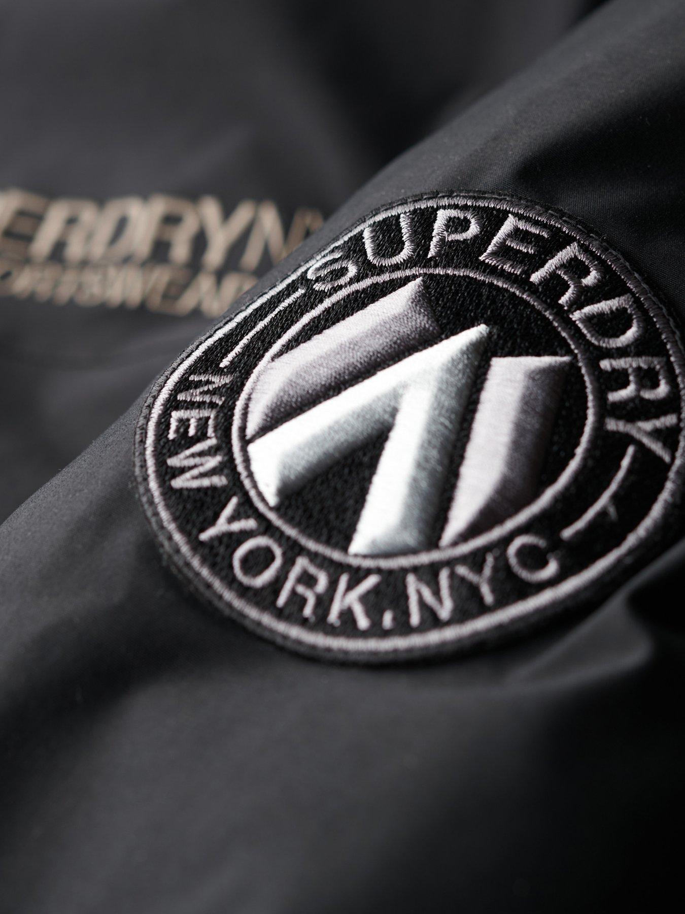 Image 5 of 6 of Superdry Superdry City Padded Bomber Jacket - Black